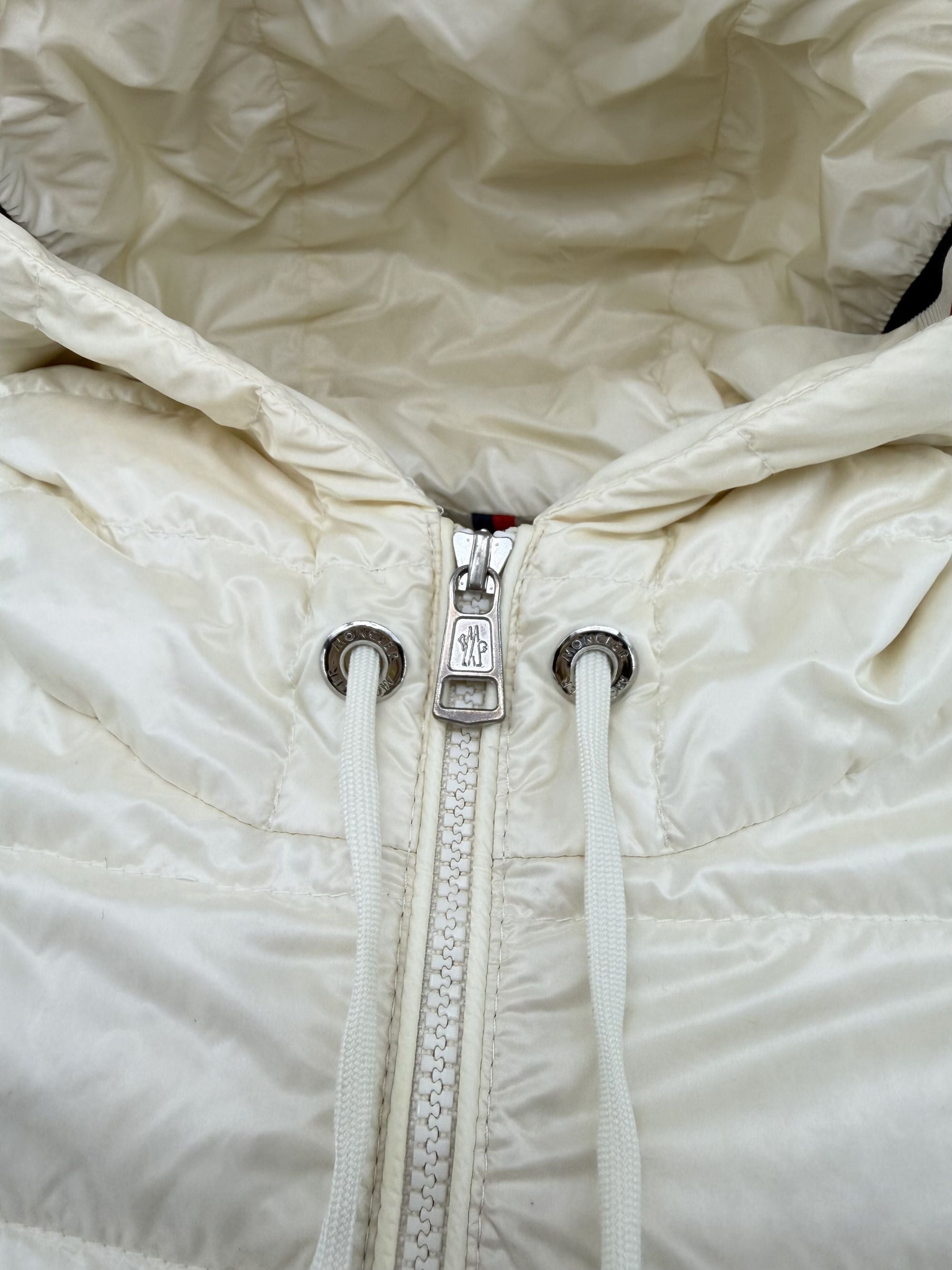Moncler Giroux Hooded Down Jacket - Cream Moncler