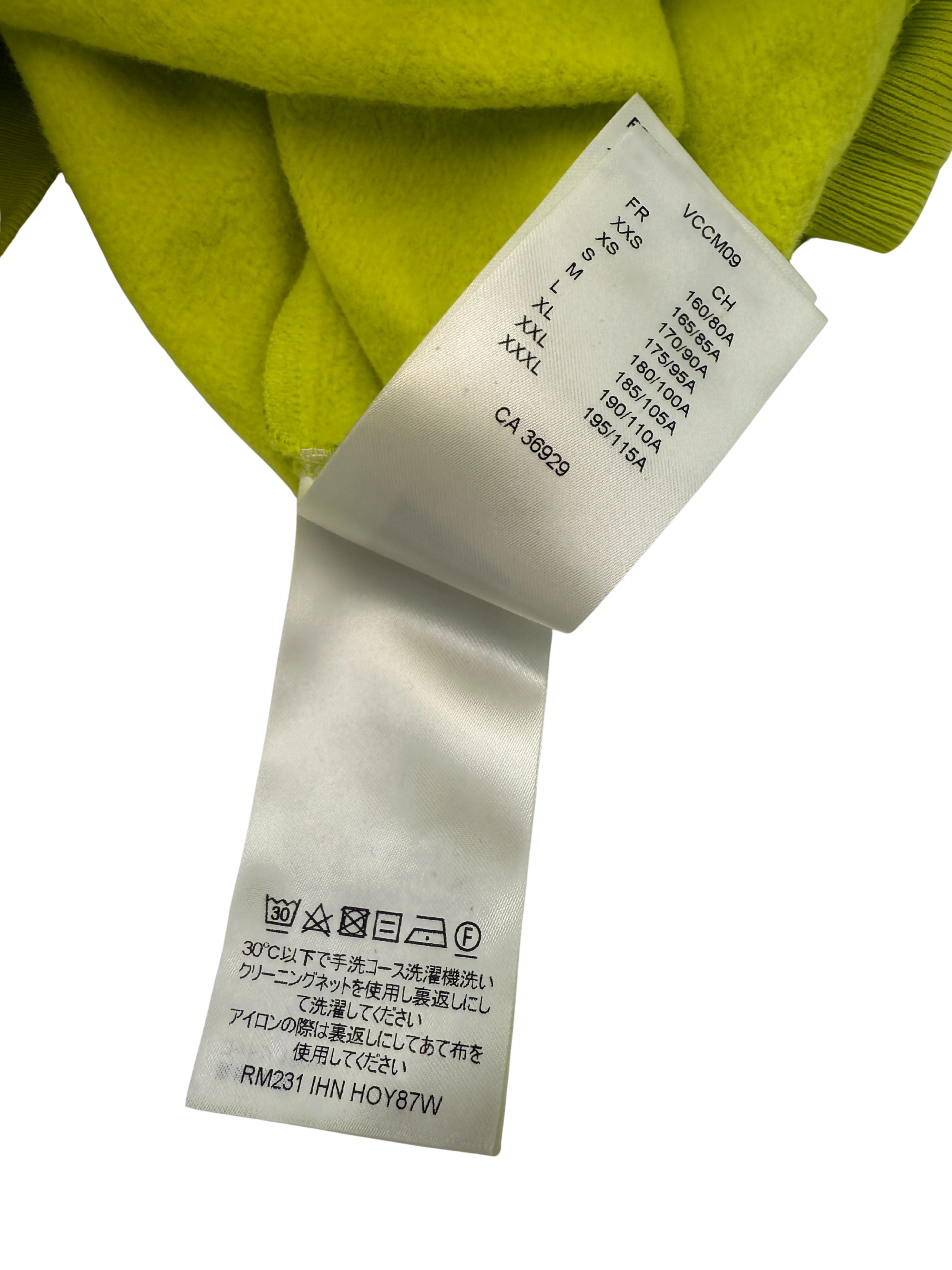 Louis Vuitton Monogram Sweatshirt - Lime Green