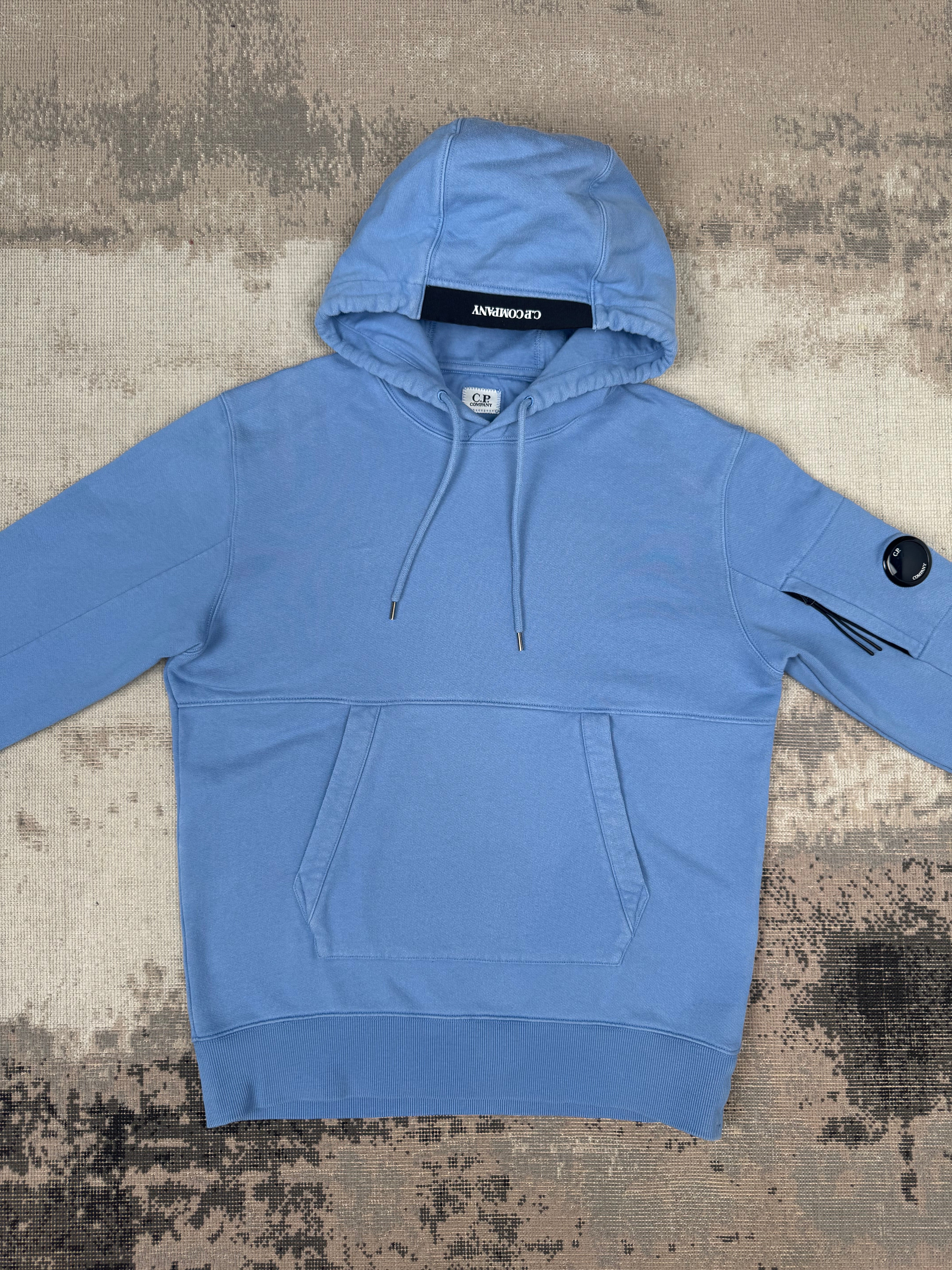 C.P. Company Goggle Hoodie - Blue C.P. Company