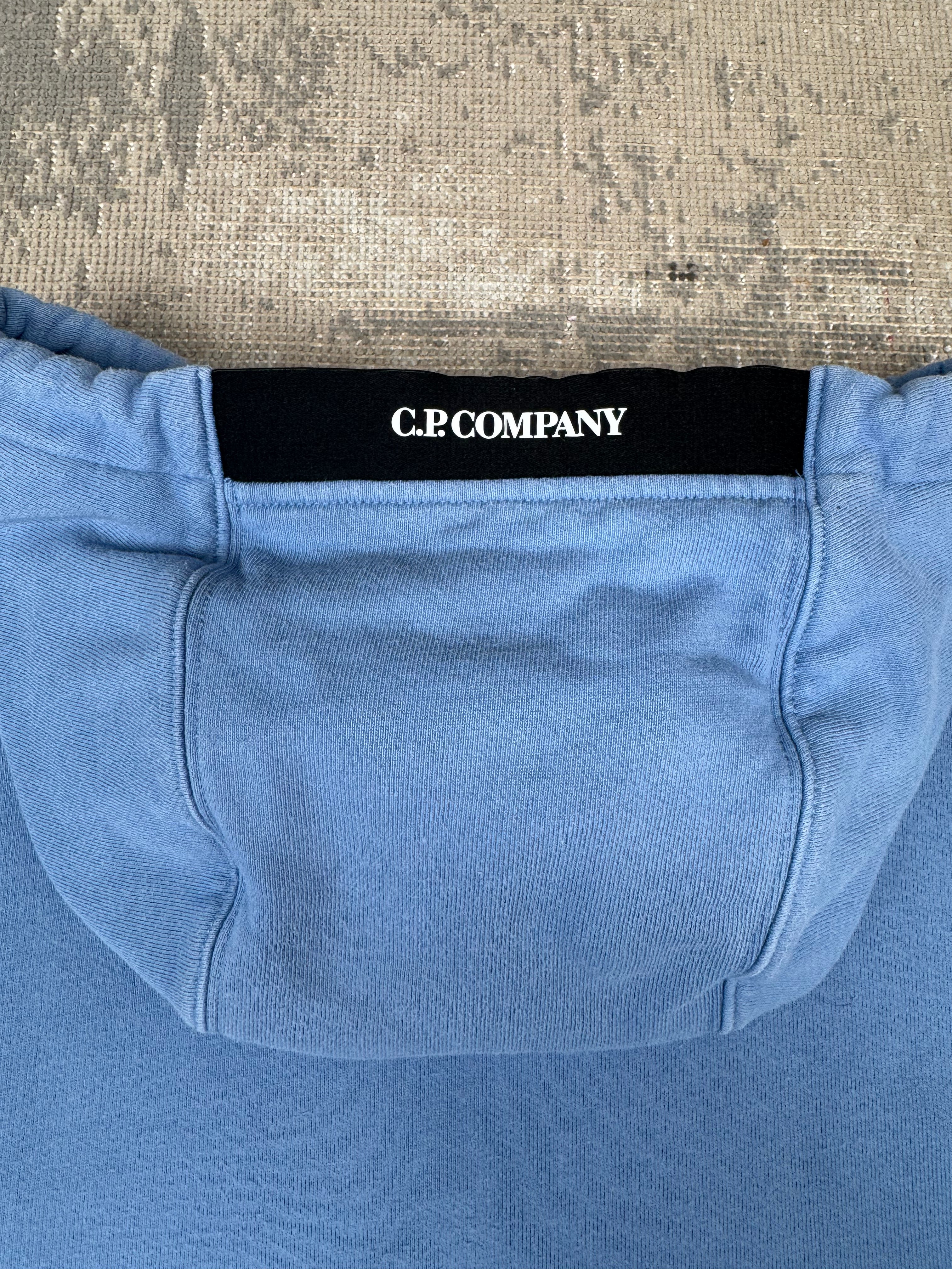 C.P. Company Goggle Hoodie - Blue C.P. Company