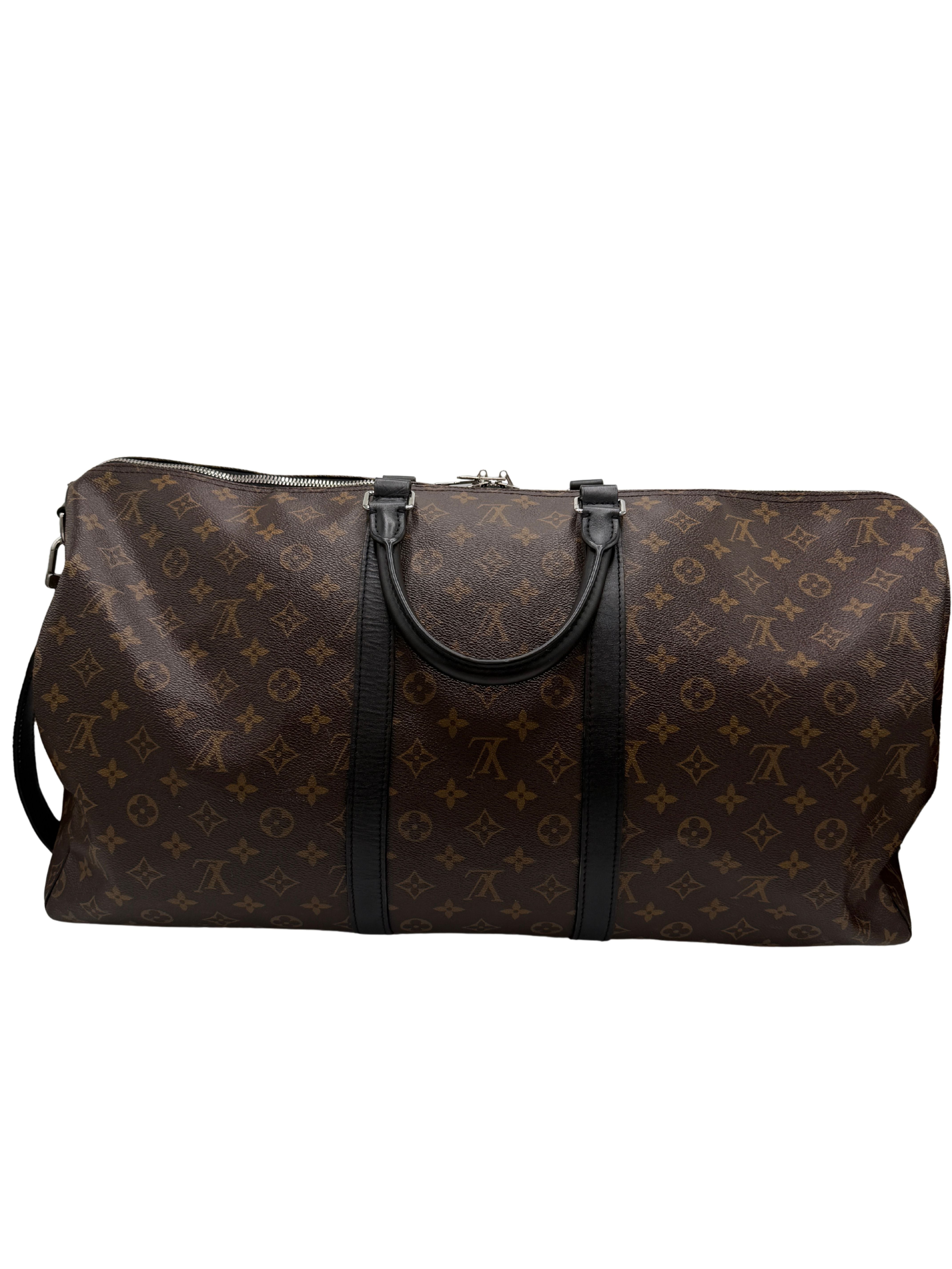 Louis Vuitton Keepall 55 Monogram - Brown Louis Vuitton