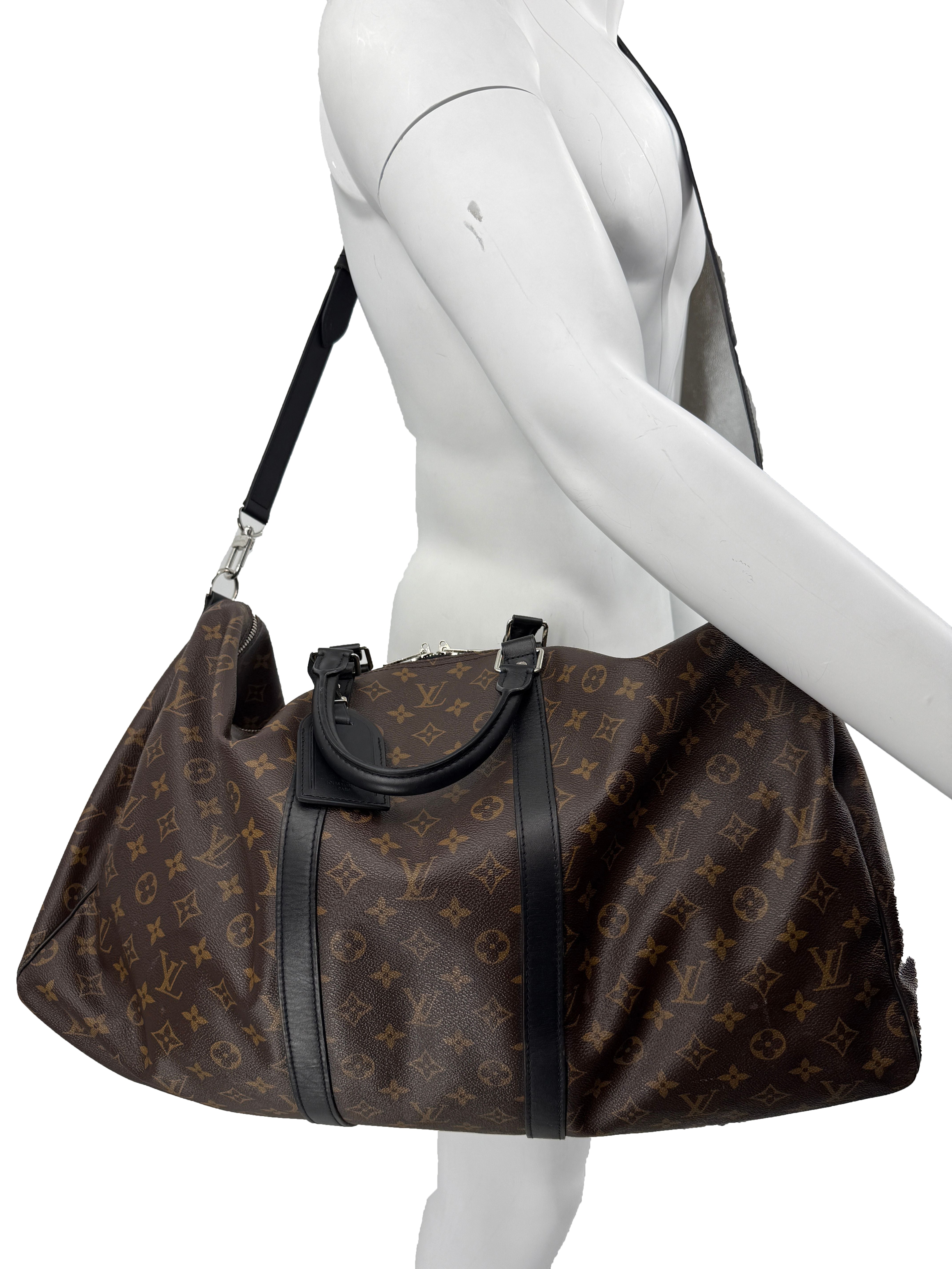 Louis Vuitton Keepall 55 Monogram - Brown Louis Vuitton