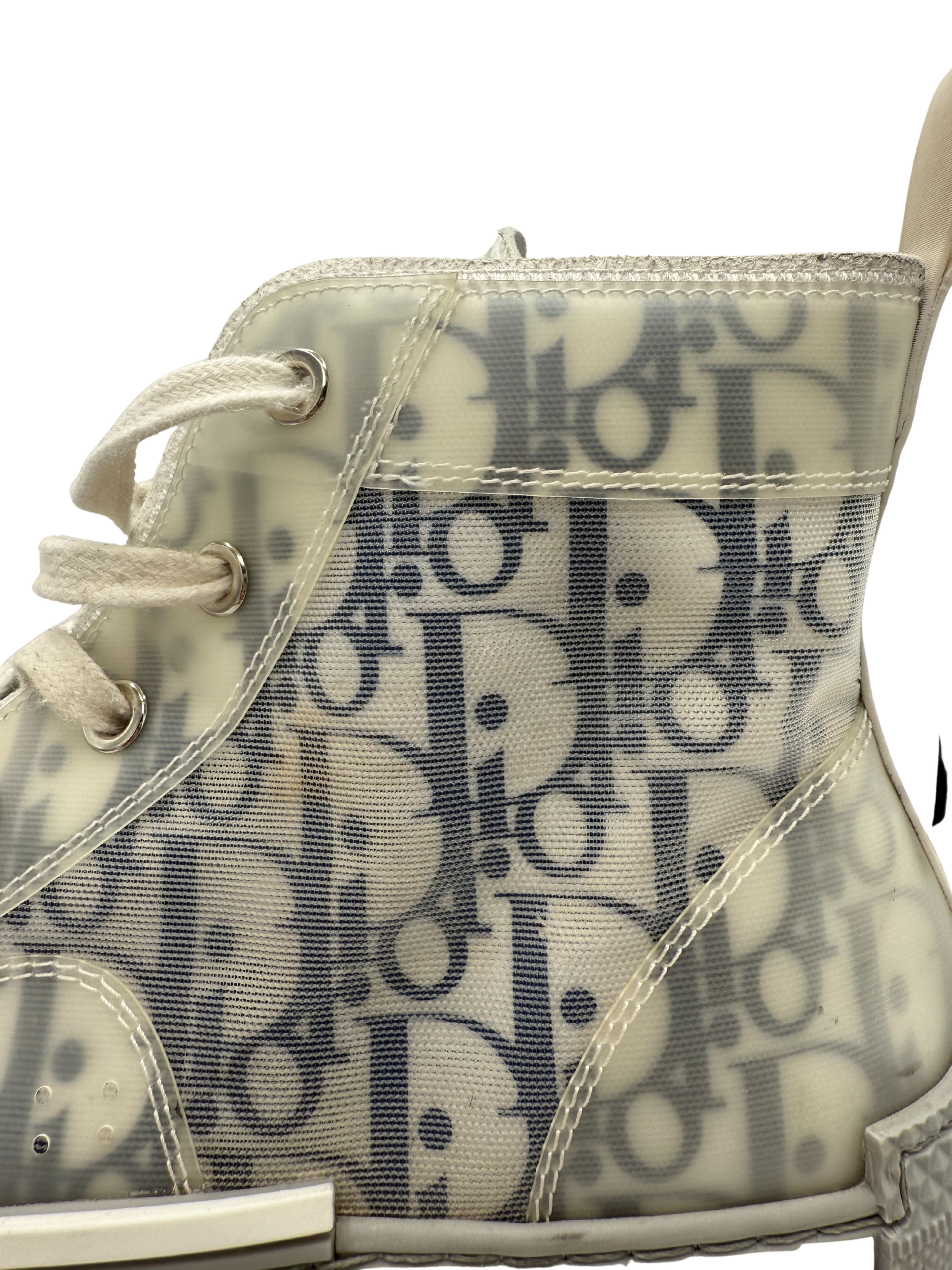 Dior B23 High Dior Oblique - Blue Grey