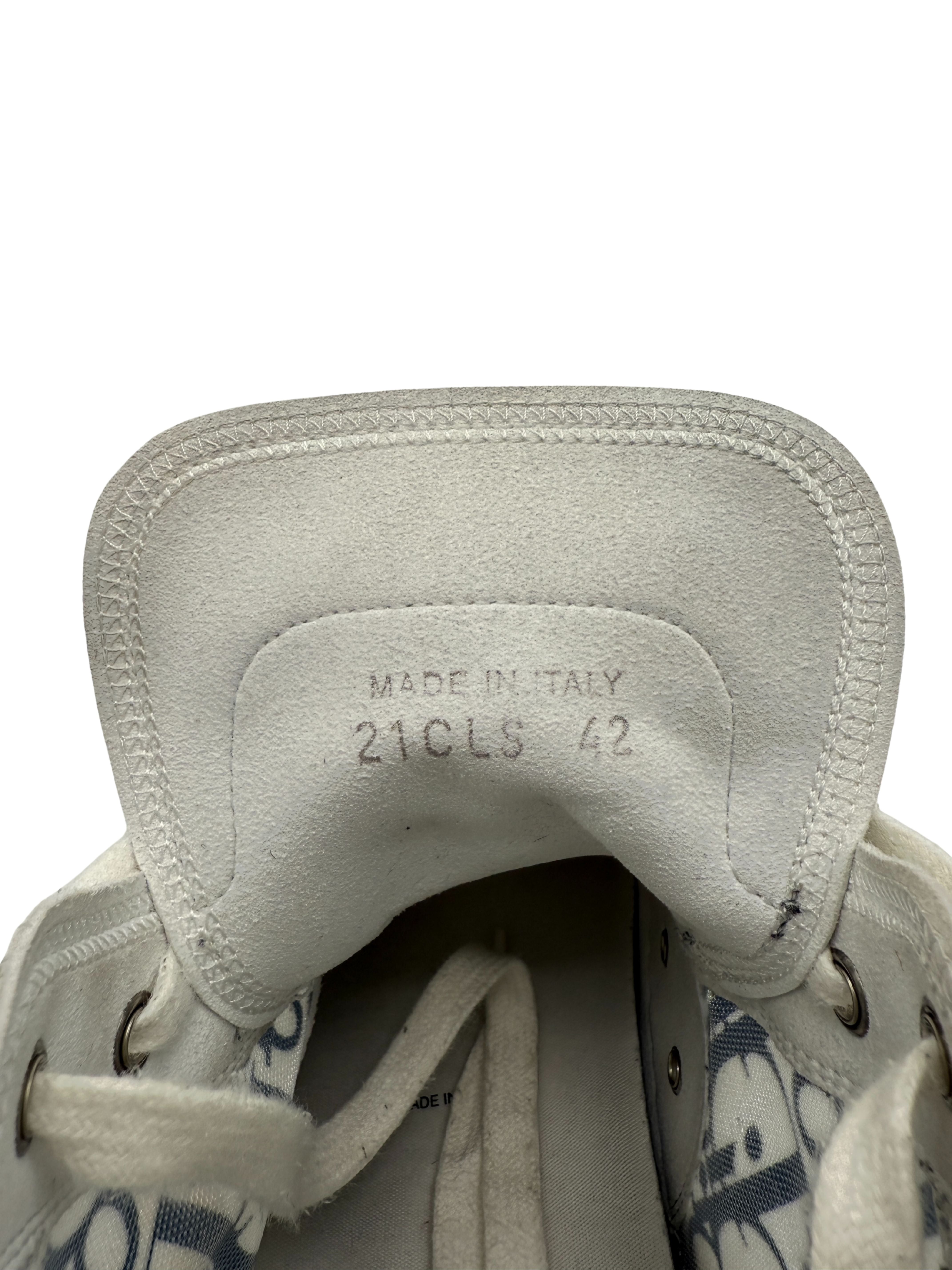 Dior B23 High Dior Oblique - Blue Grey