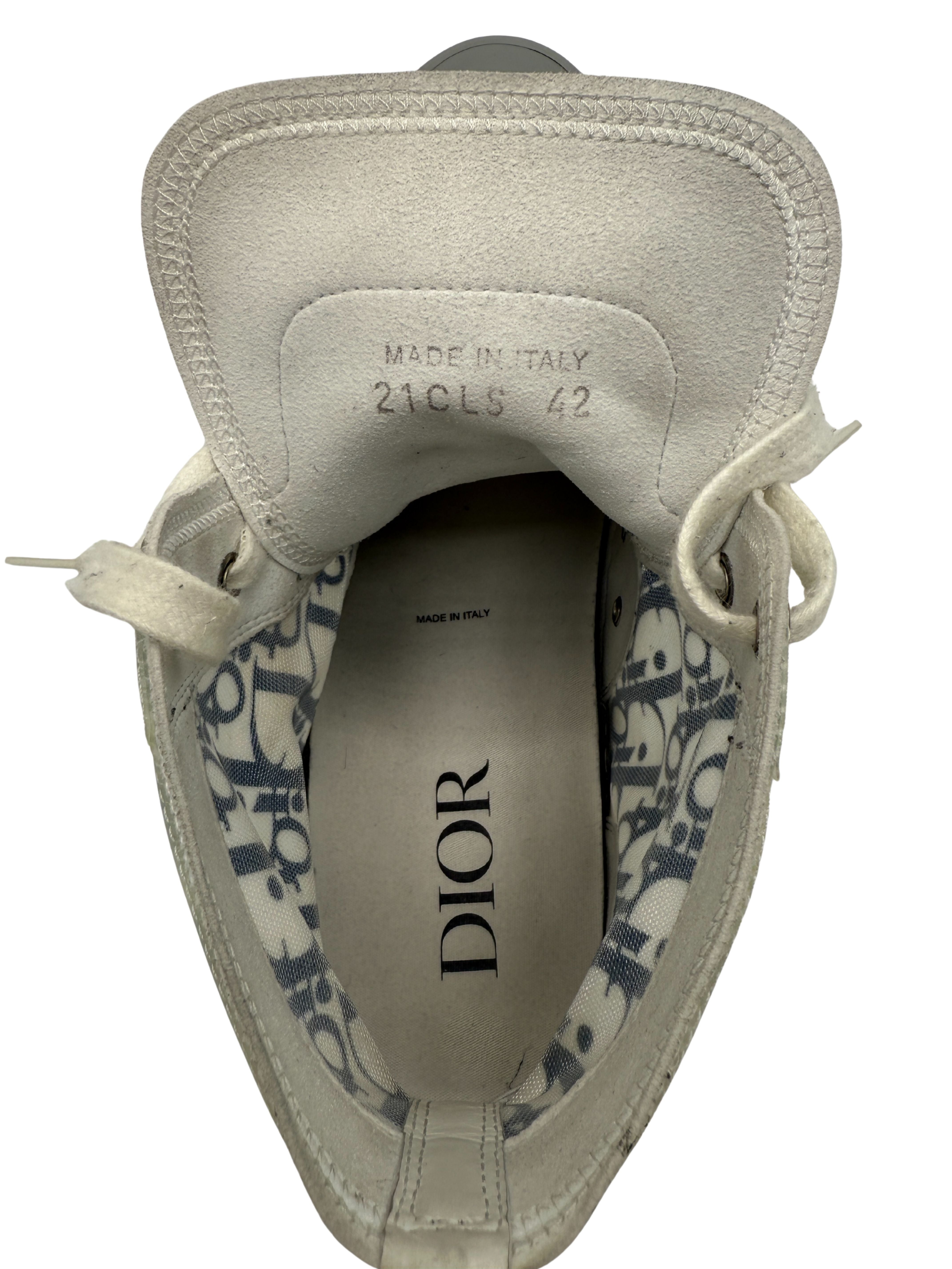 Dior B23 High Dior Oblique - Blue Grey