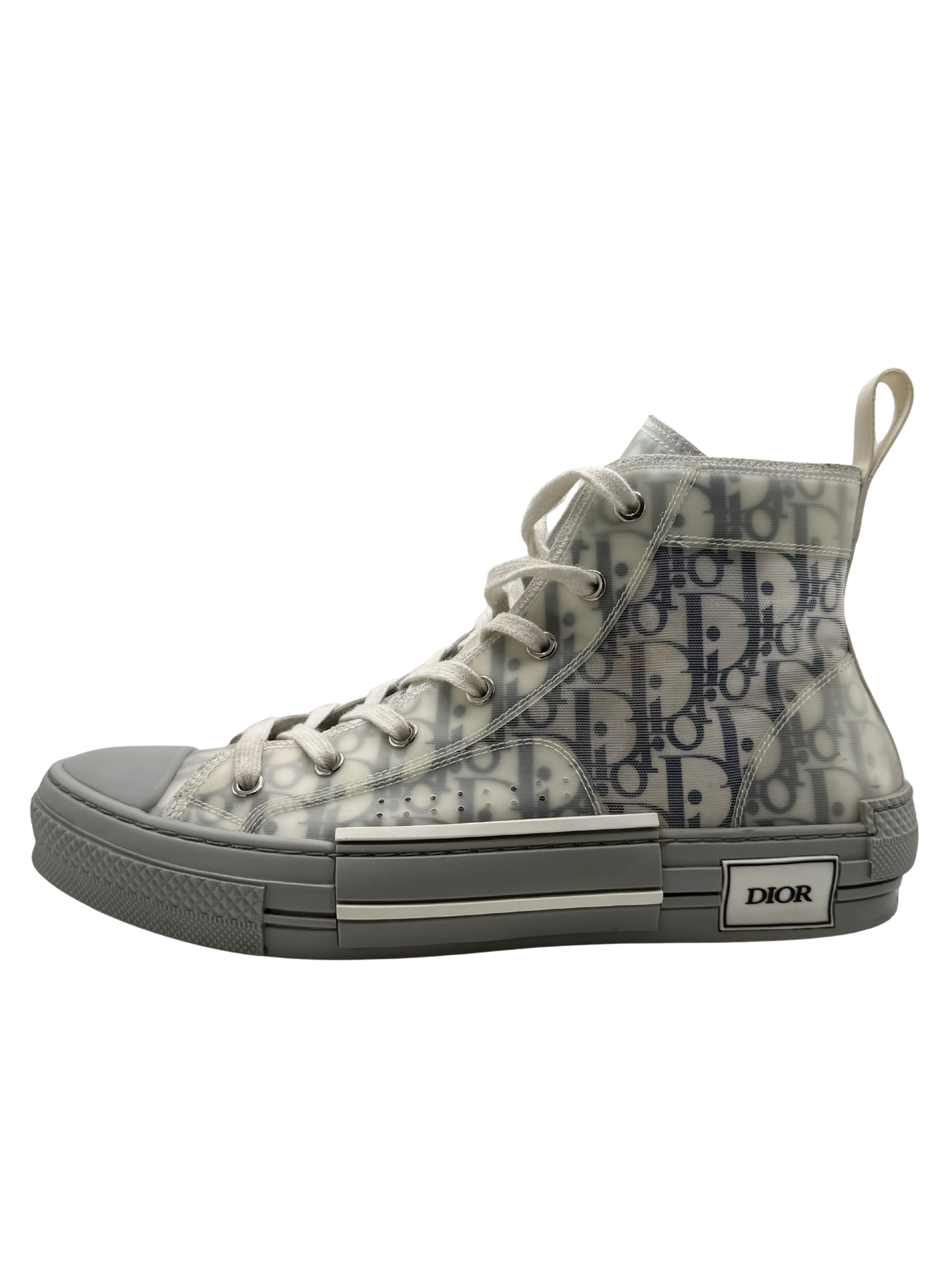 Dior B23 High Dior Oblique - Blue Grey
