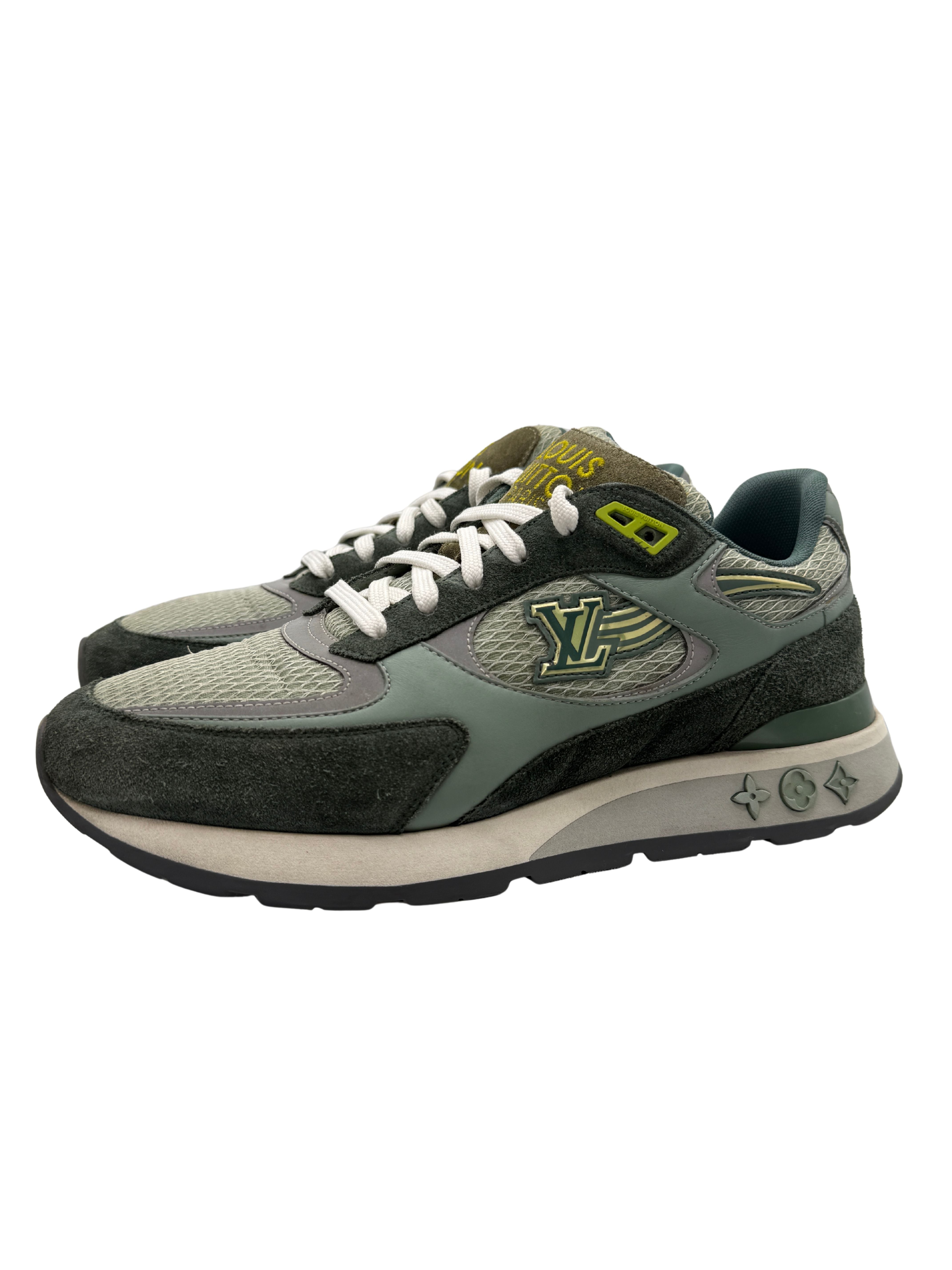Louis Vuitton Run Away Trainers - Green Louis Vuitton