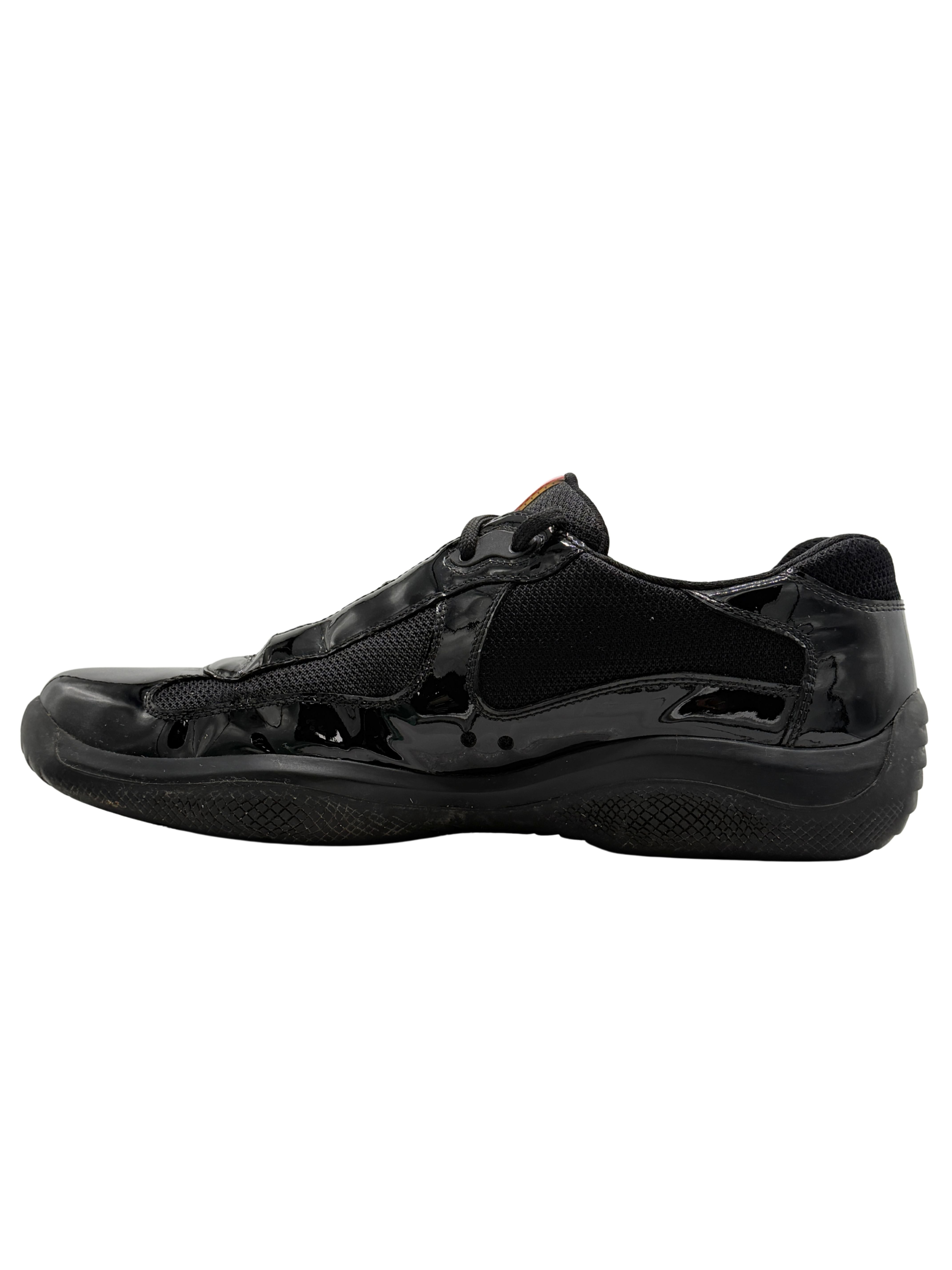 Prada Amercia's Cups Trainers - Black Prada