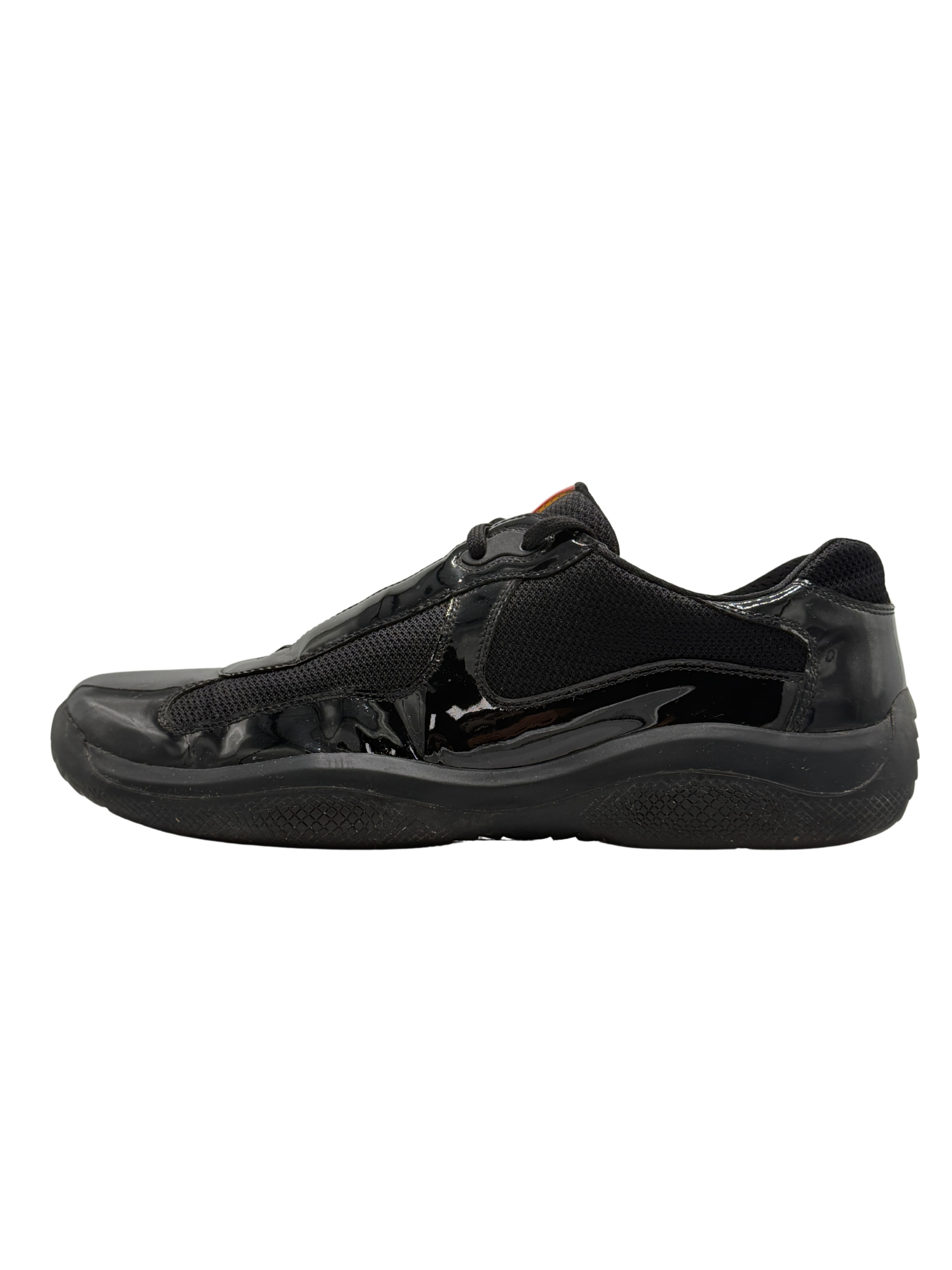 Prada Amercia's Cups Trainers - Black Prada