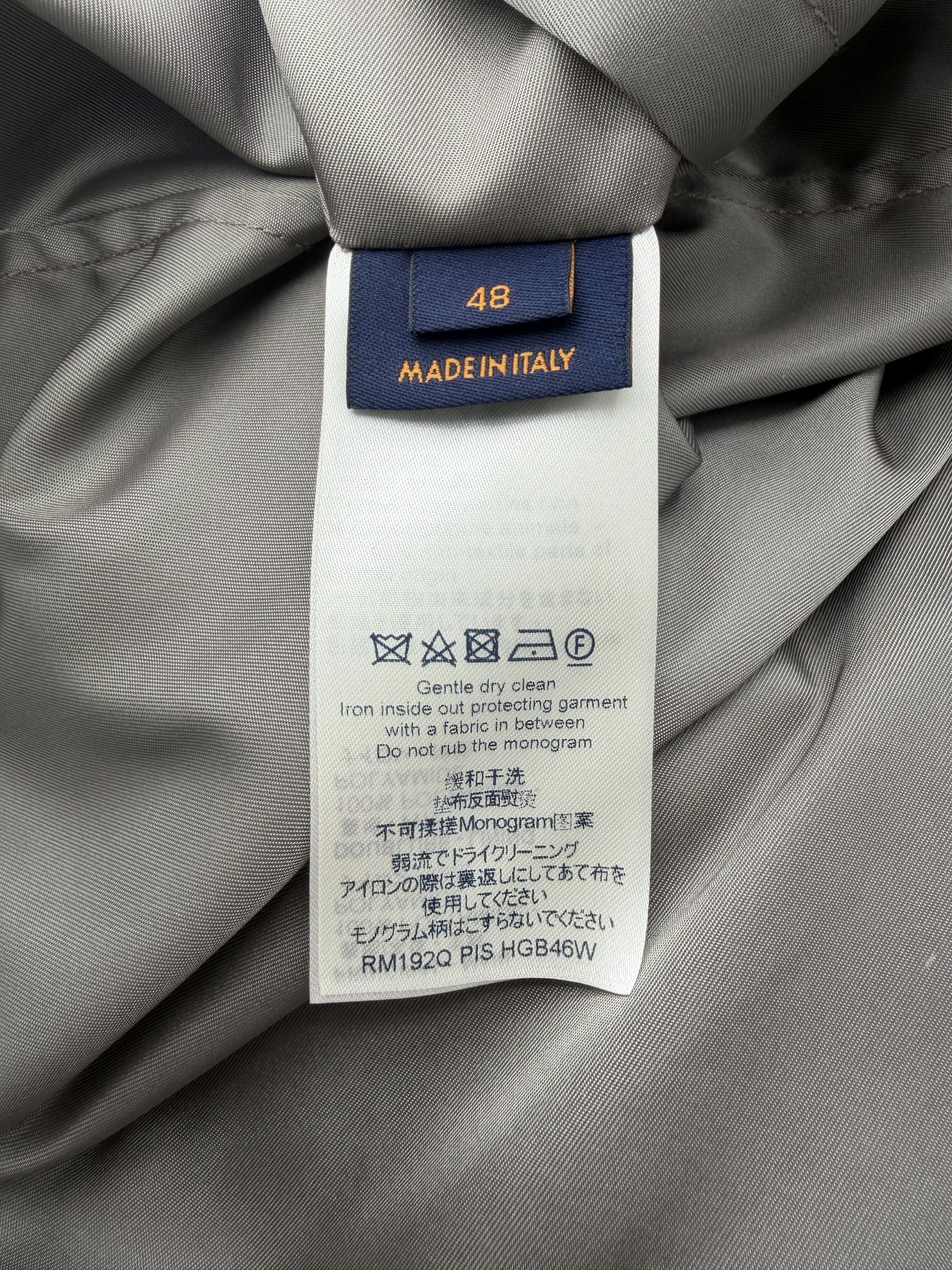 Louis Vuitton Reversible Monogram Windbreaker - Grey Louis Vuitton