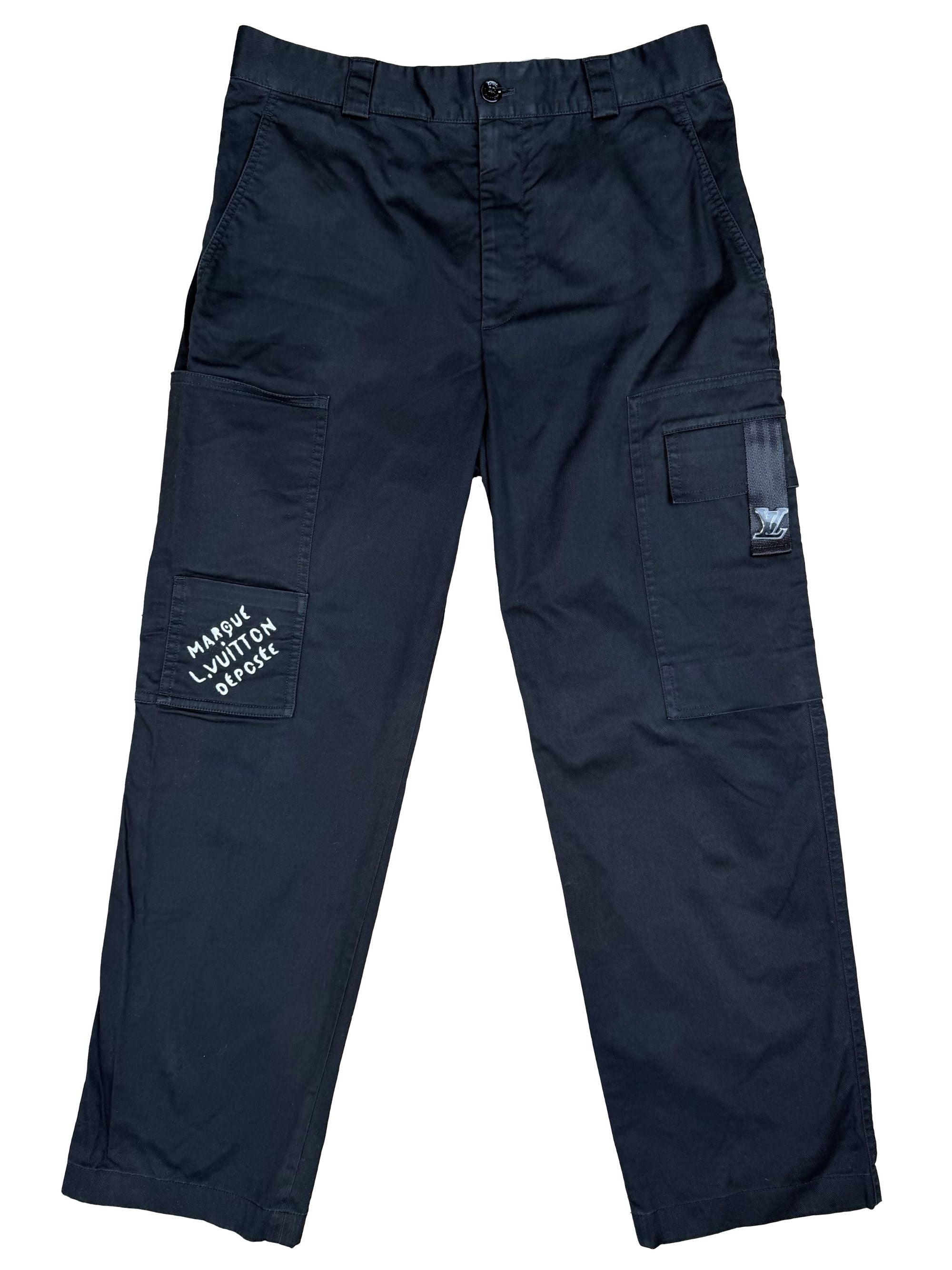 Louis Vuitton Cargo Trousers - Black Louis Vuitton