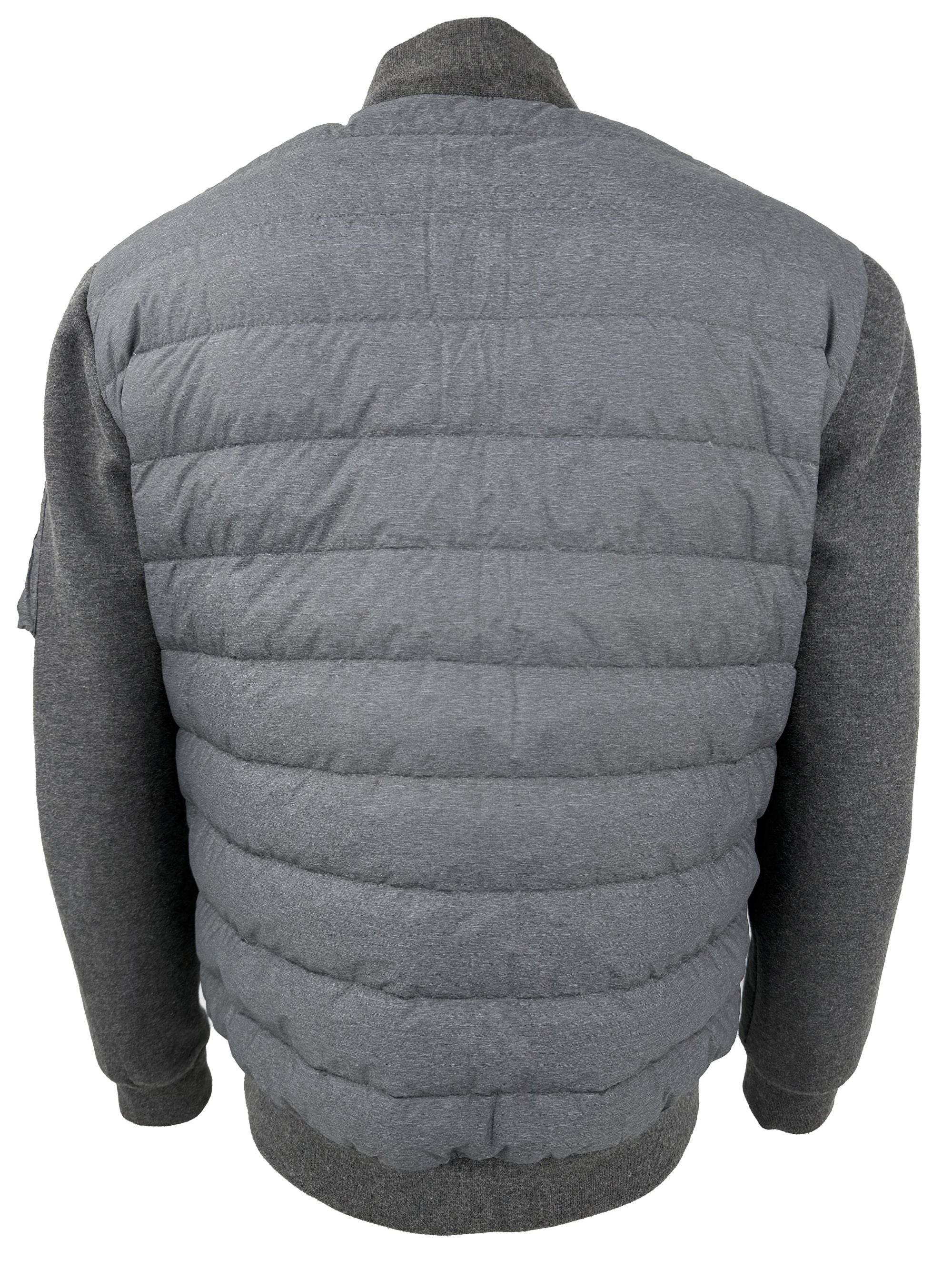 Ralph Lauren Knit Hybrid Bomber Jacket - Grey Ralph Lauren