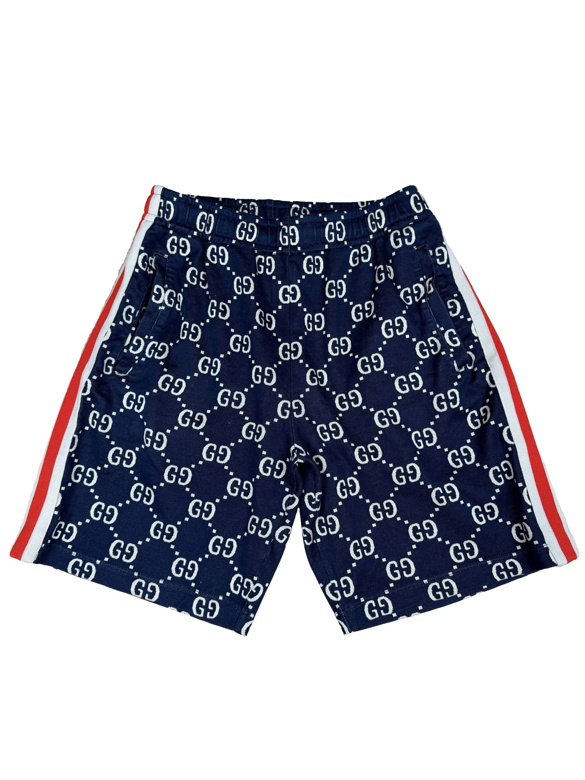 Gucci GG Jacquard Shorts - Navy Gucci