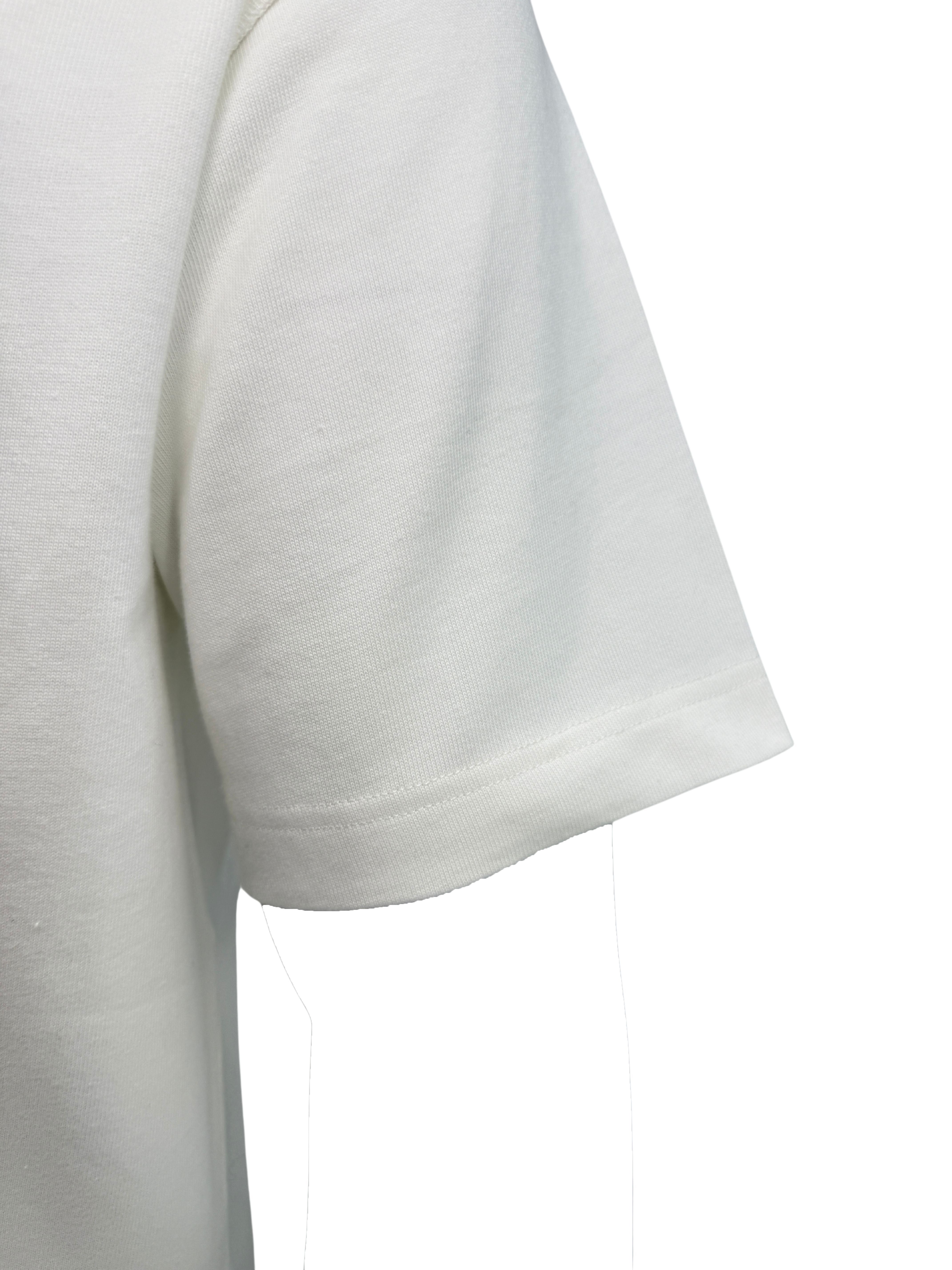 Louis Vuitton Embroidered T-Shirt - White Louis Vuitton