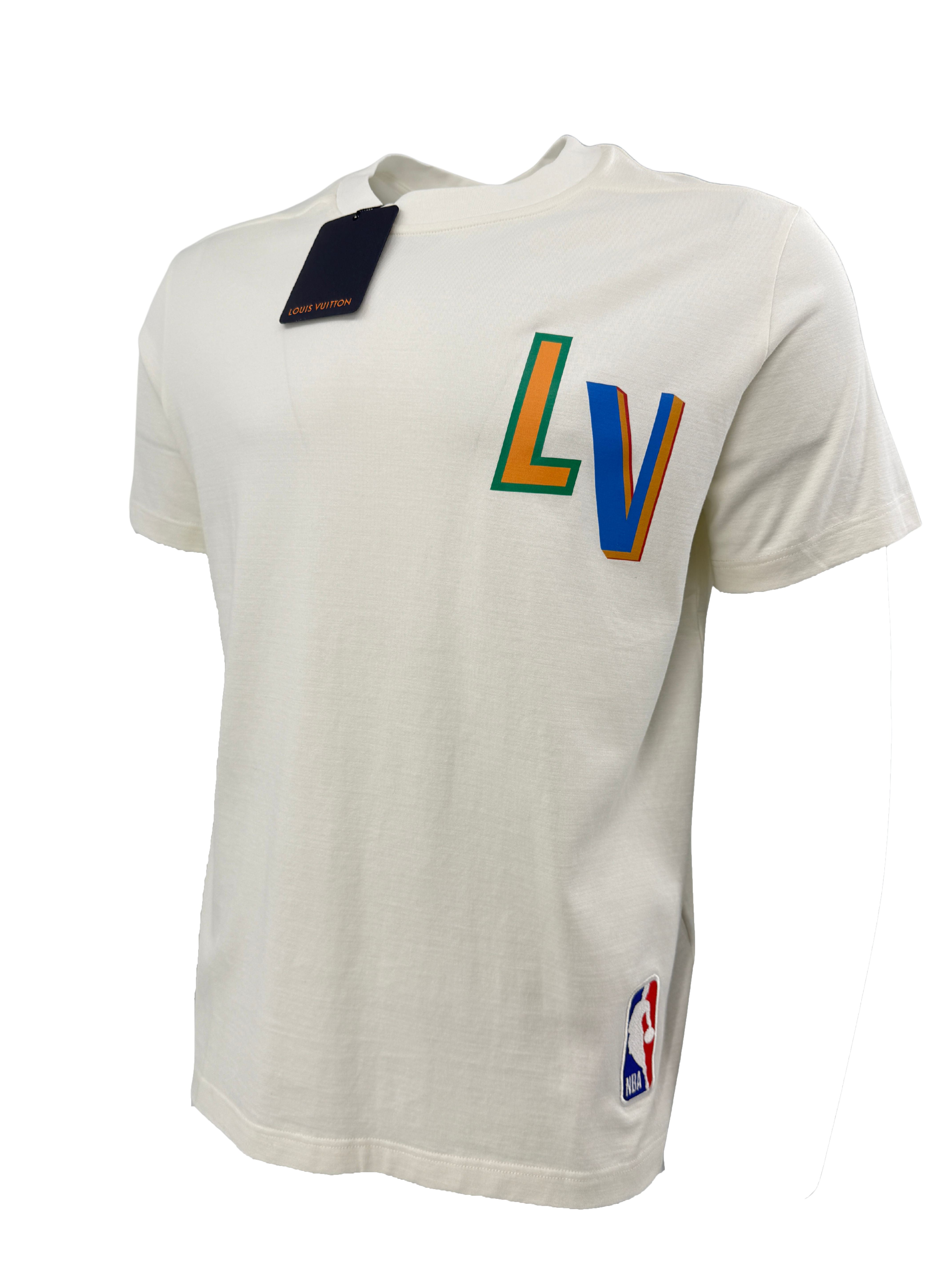 Louis Vuitton NBA T-Shirt - White (Unused) Louis Vuitton
