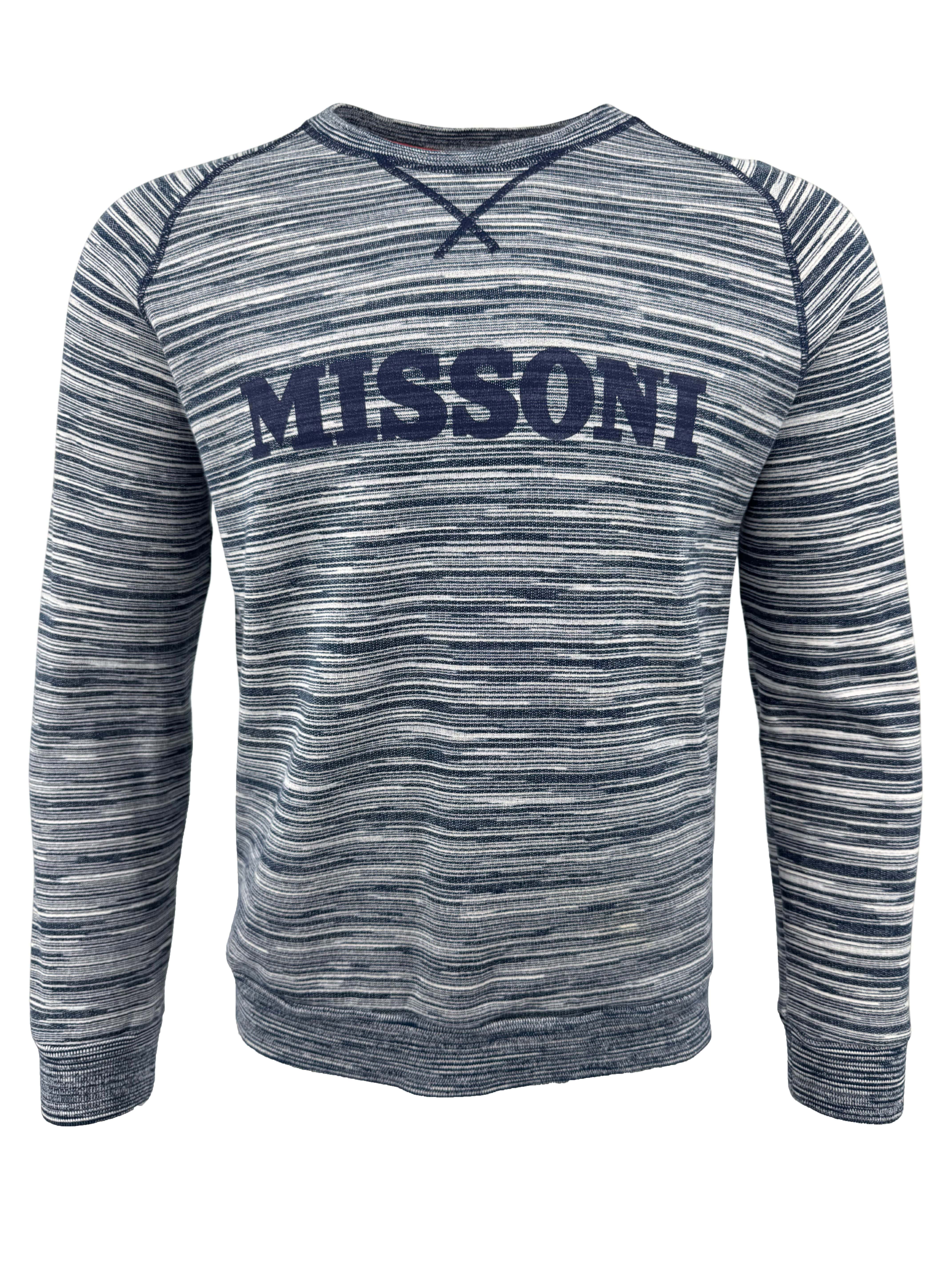 Missoni Logo Sweatshirt - Blue Missoni