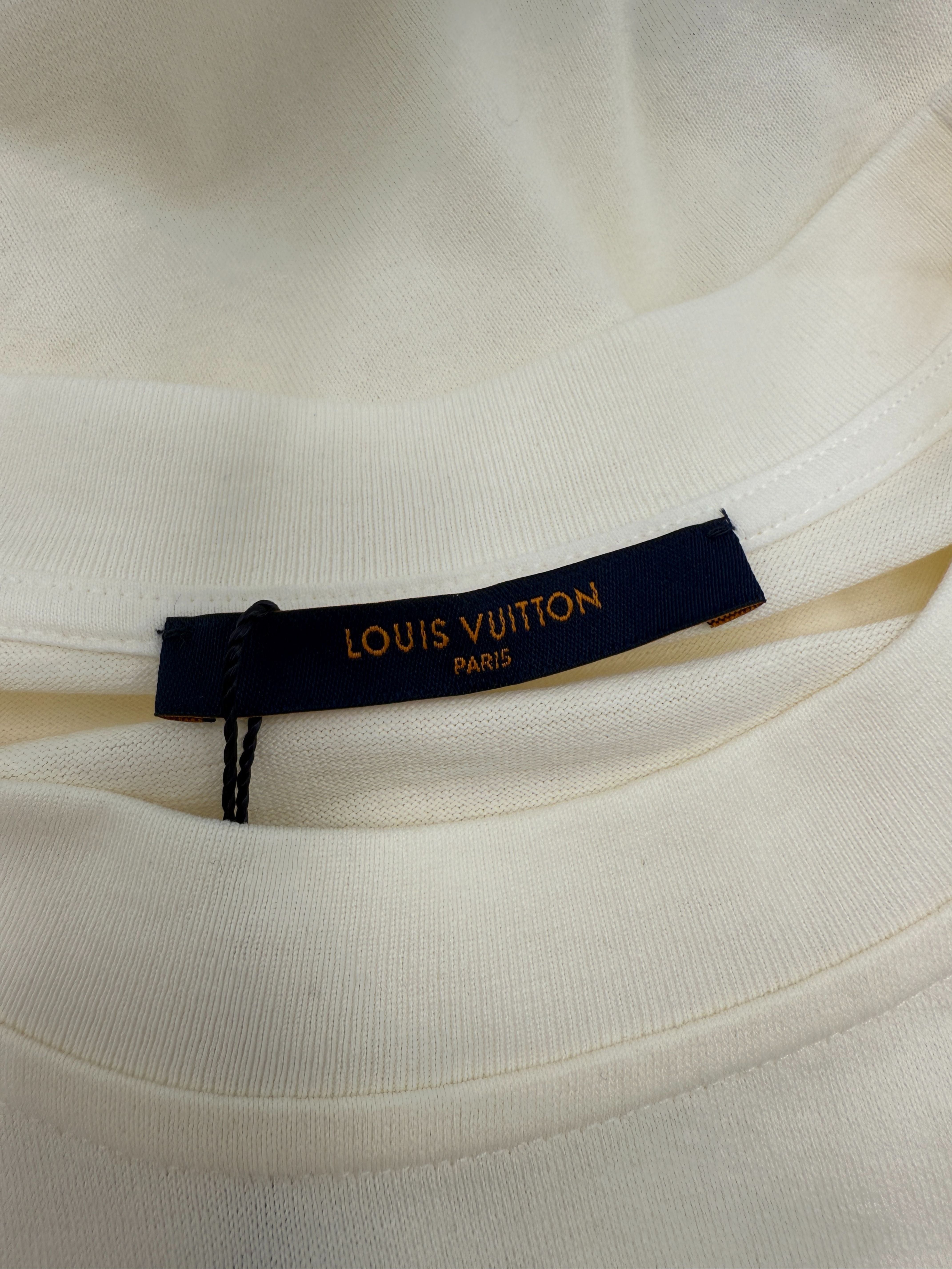Louis Vuitton NBA T-Shirt - White (Unused) Louis Vuitton