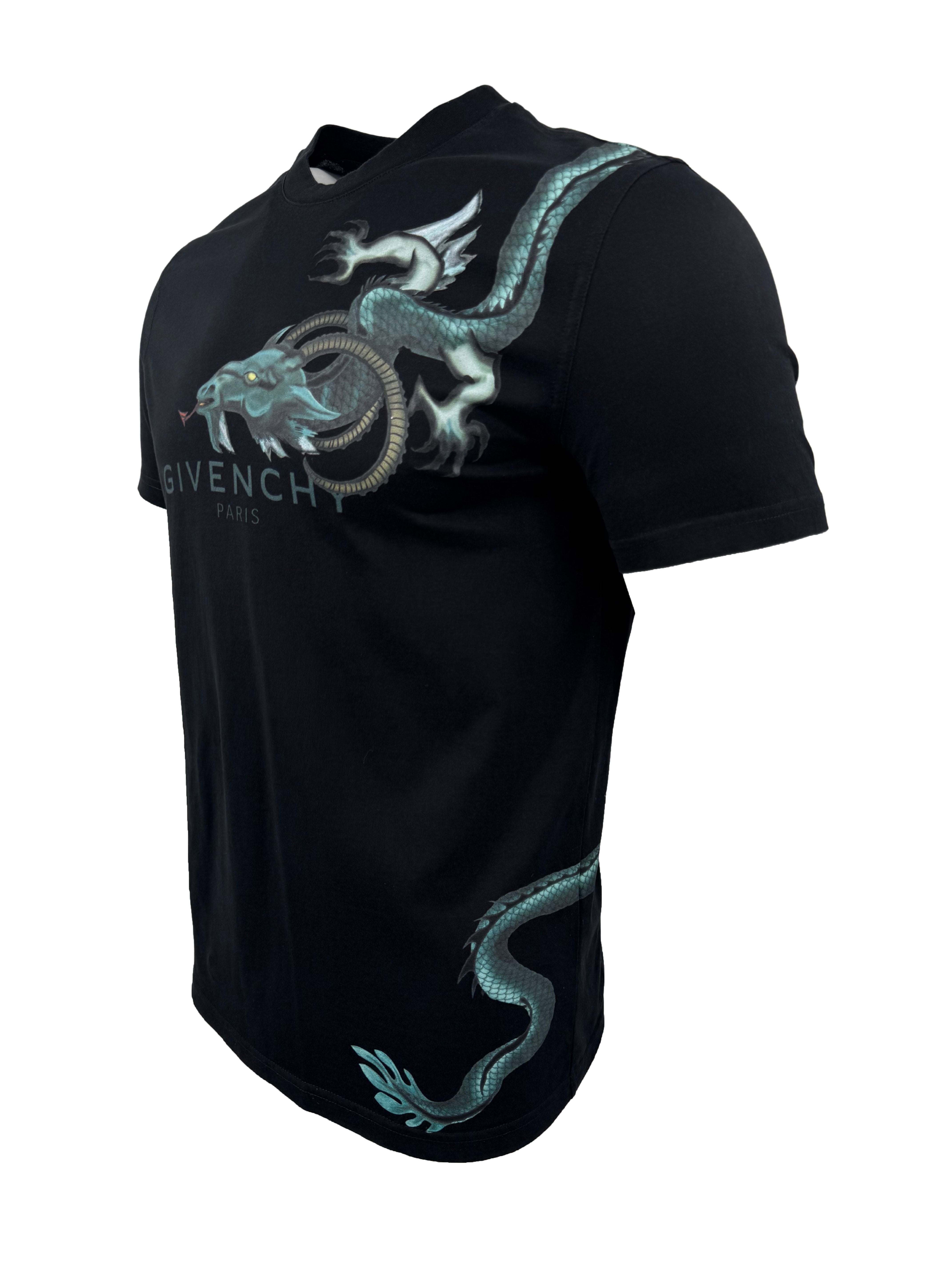 Givenchy Dragon Logo T-Shirt - Black Givenchy