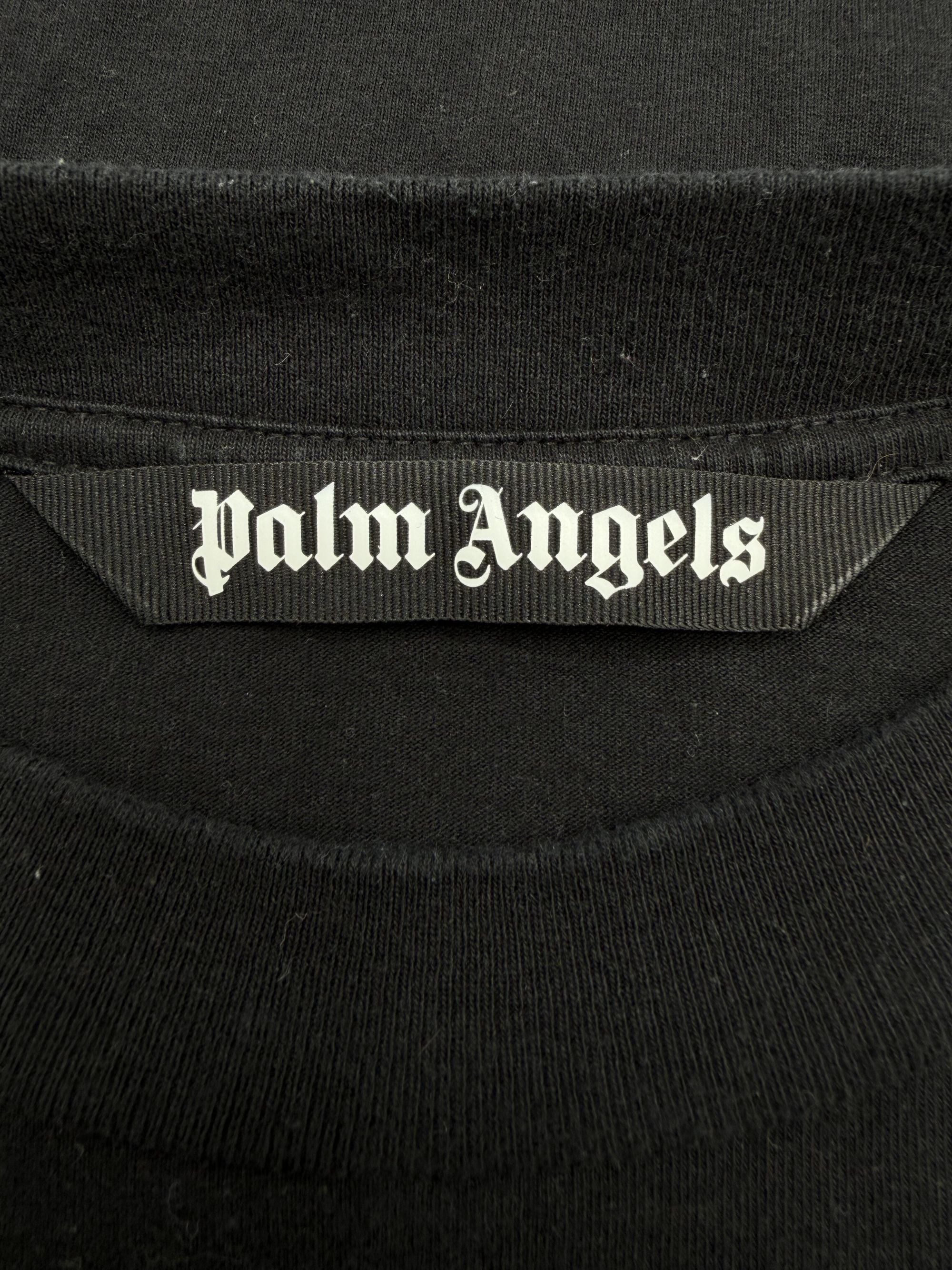 Palm Angels Shark T-Shirt - Black Palm Angels