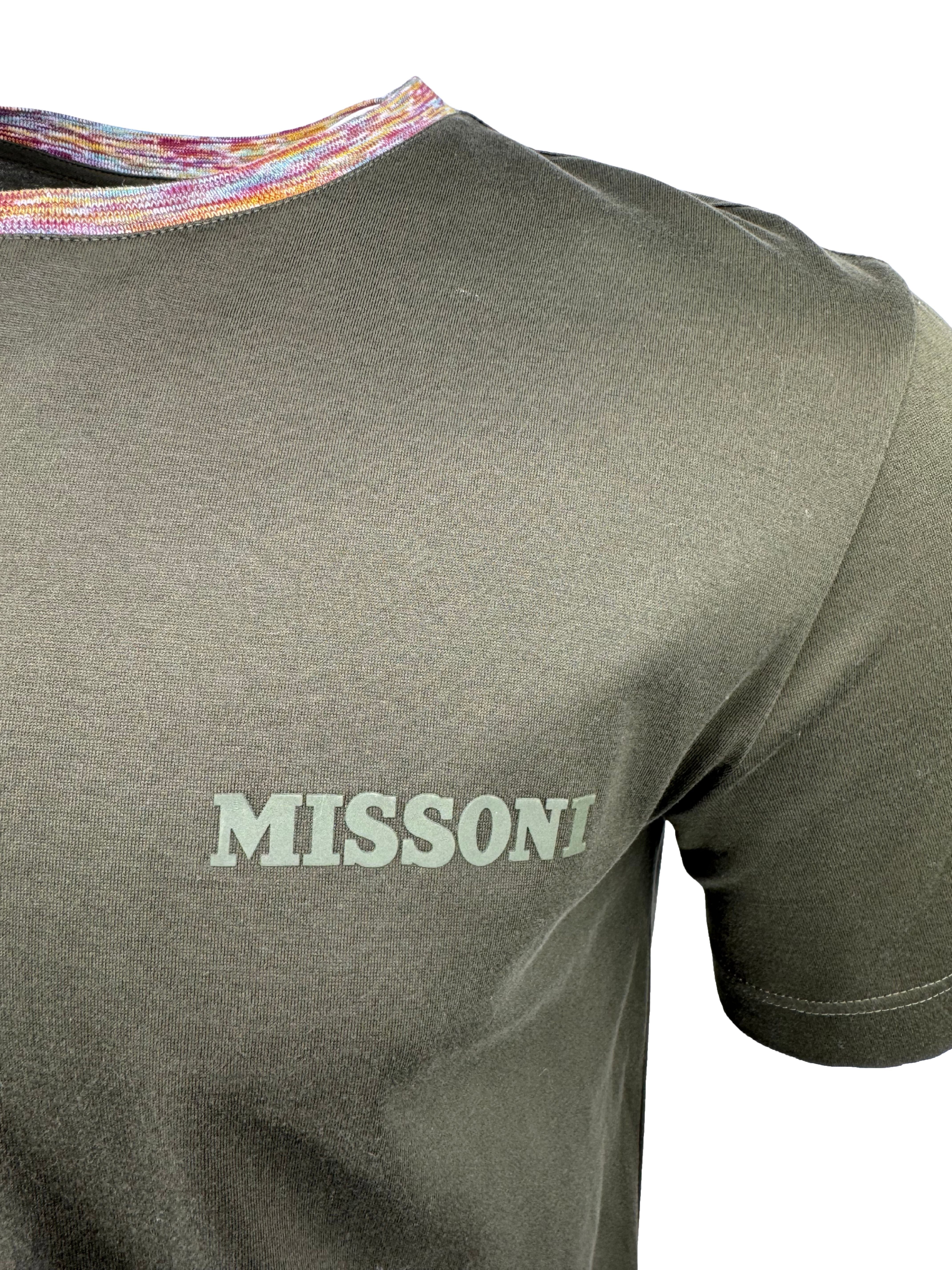 Missoni Logo T-Shirt - Khaki Missoni