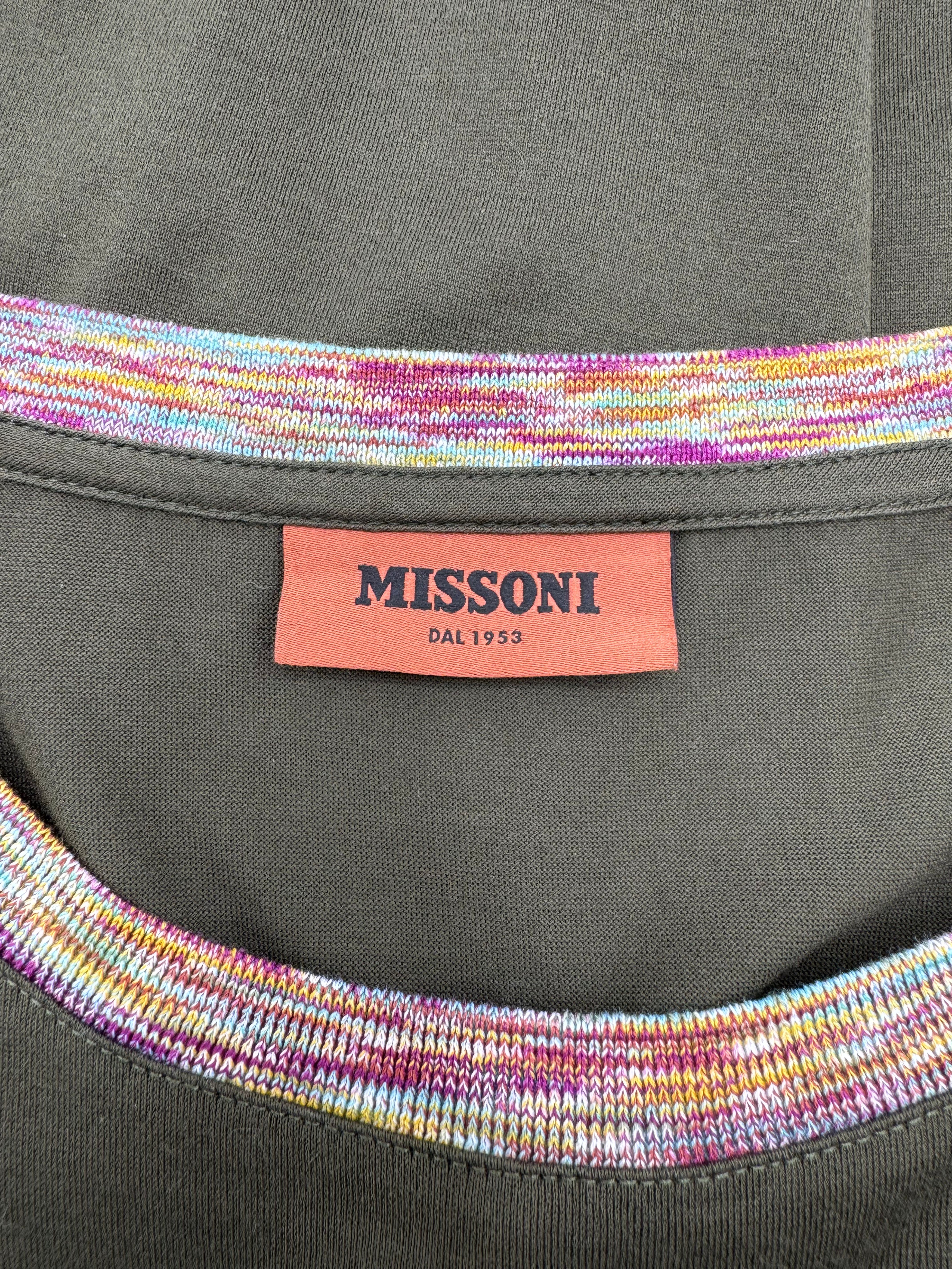 Missoni Logo T-Shirt - Khaki Missoni