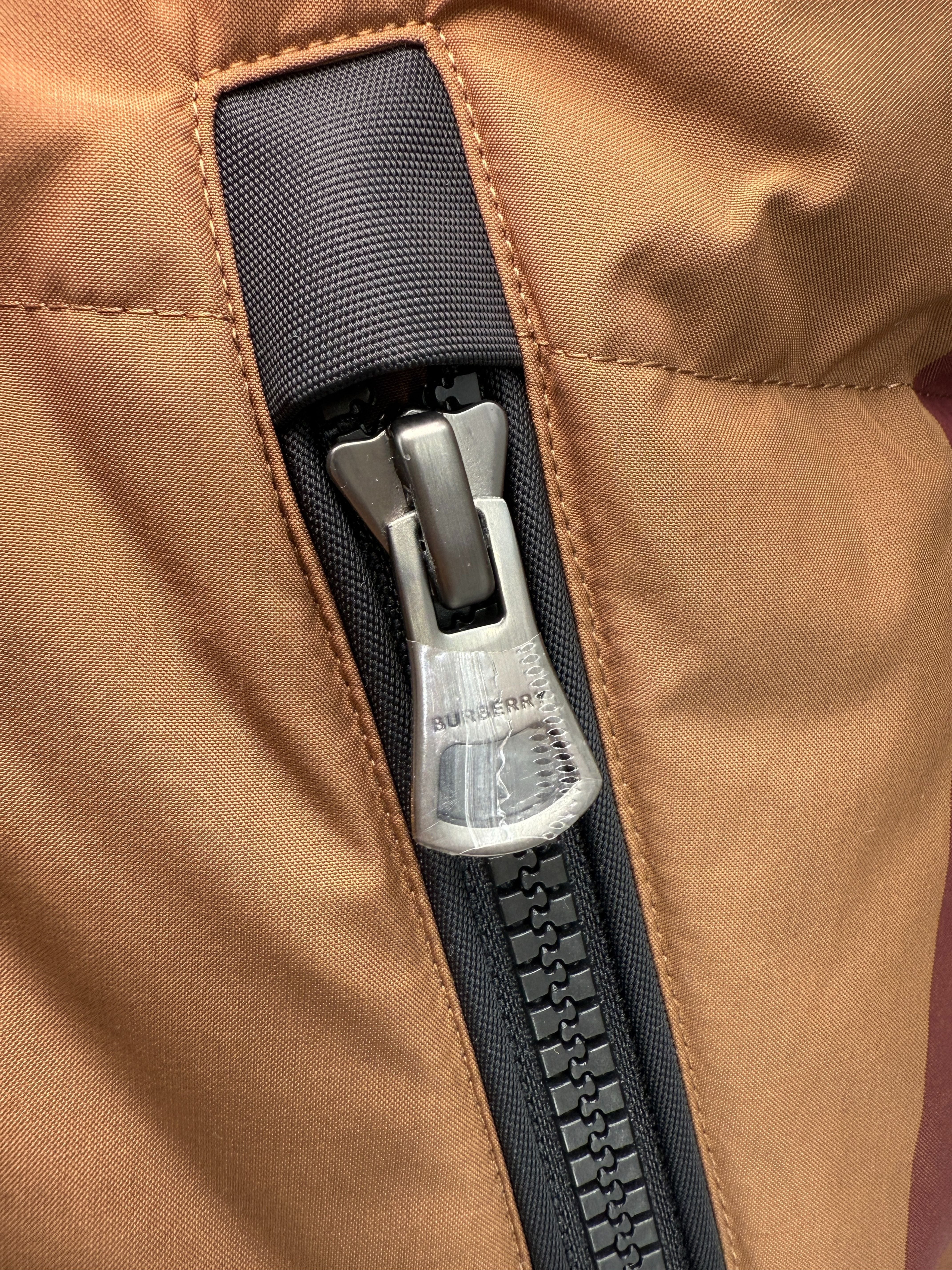 Burberry Reversible Check Down Jacket - Beige