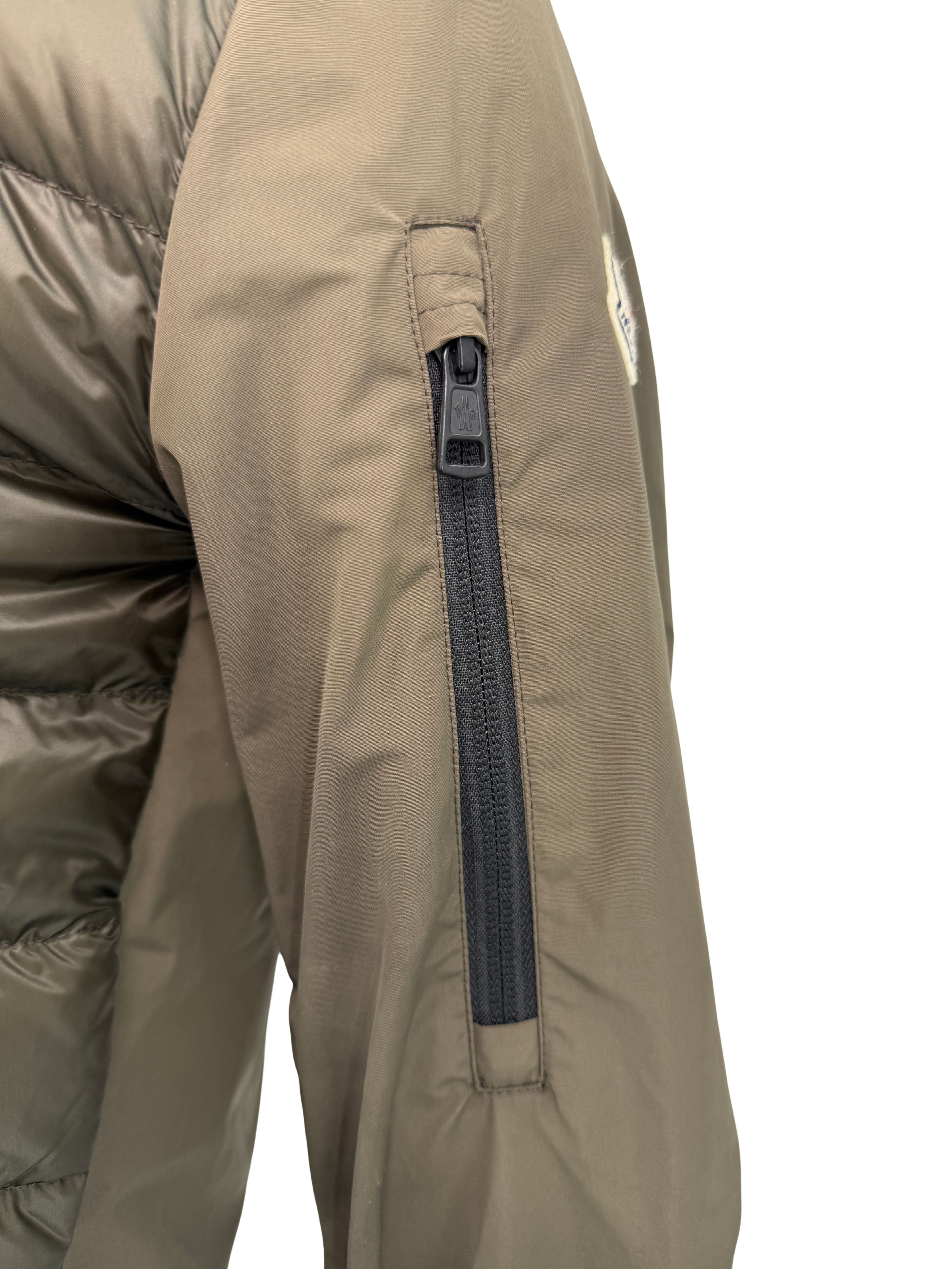 Moncler Ariege Padded Down Jacket - Khaki