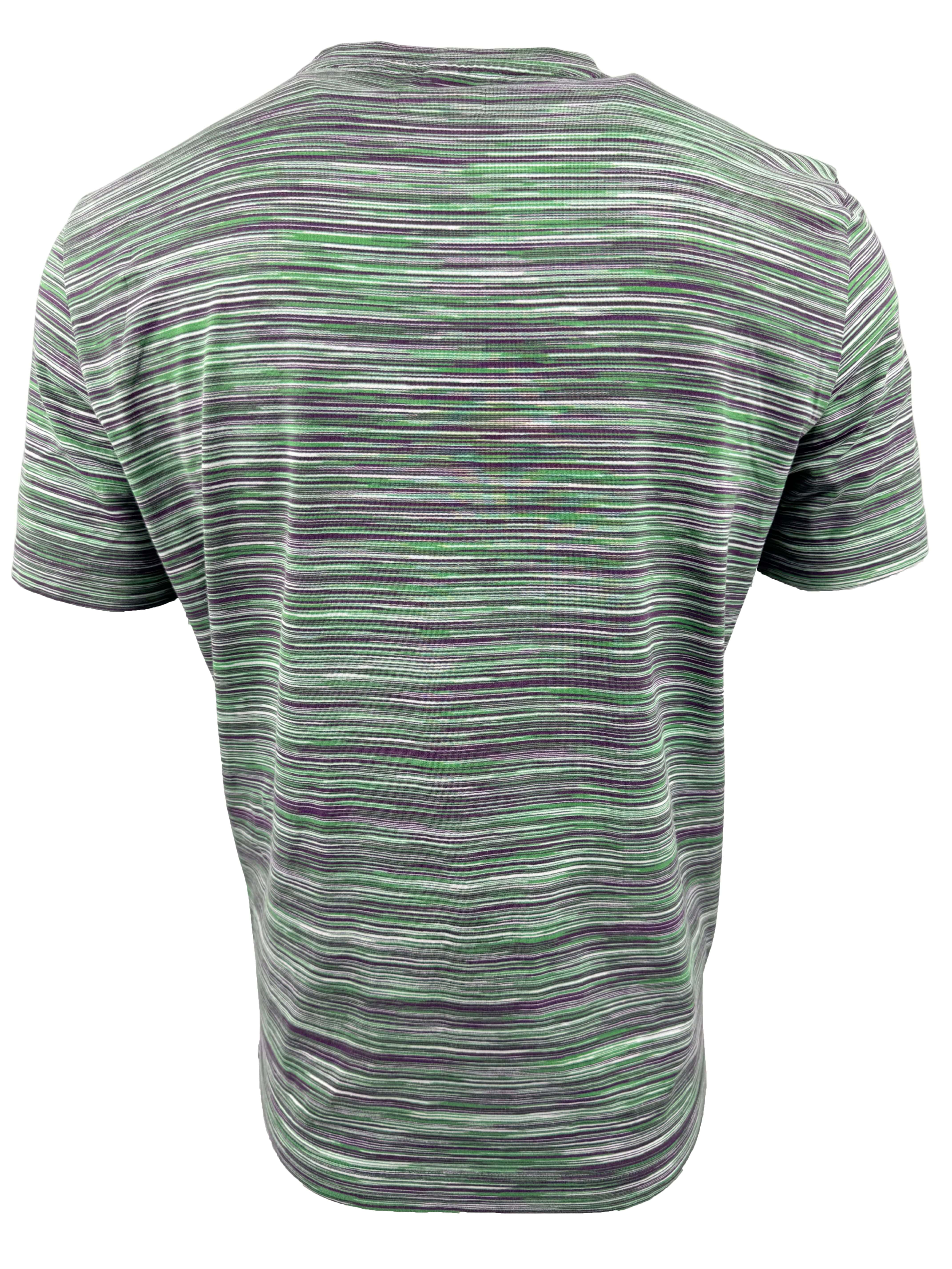 Missoni Pattern T-Shirt-Green/Purple Missoni