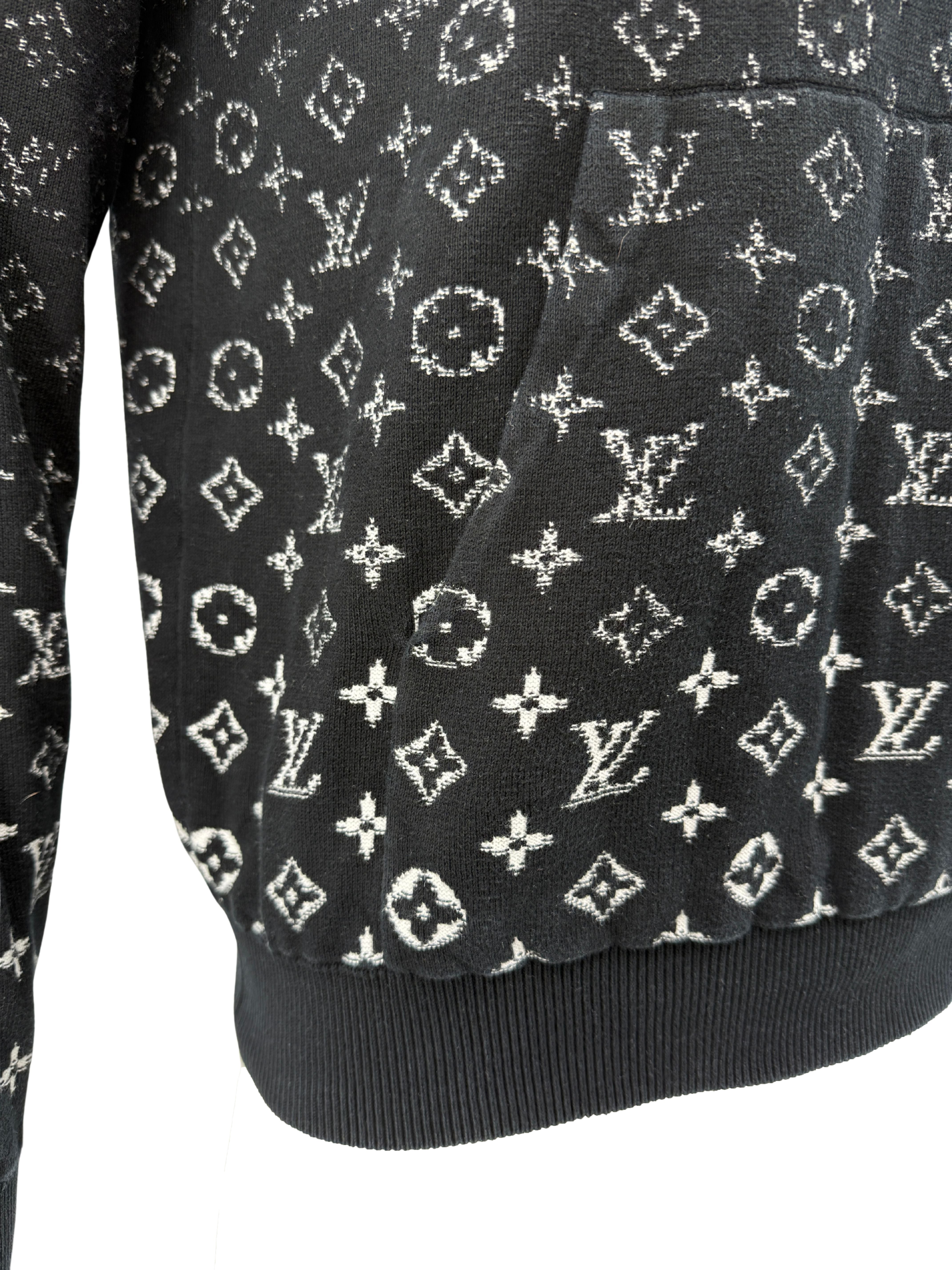 Louis Vuitton Monogram Gradient Hoodie - Black Louis Vuitton