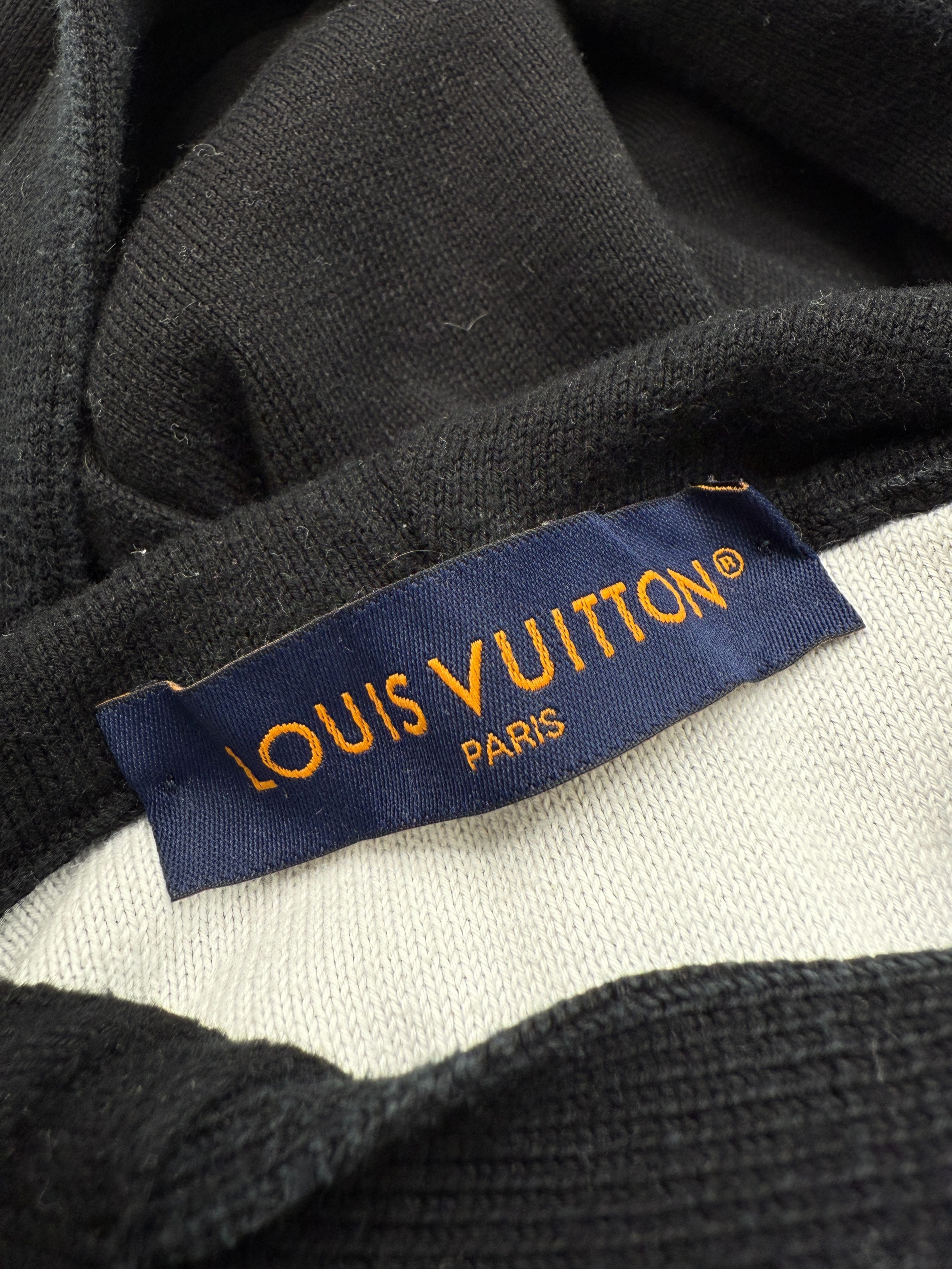Louis Vuitton Monogram Gradient Hoodie - Black Louis Vuitton