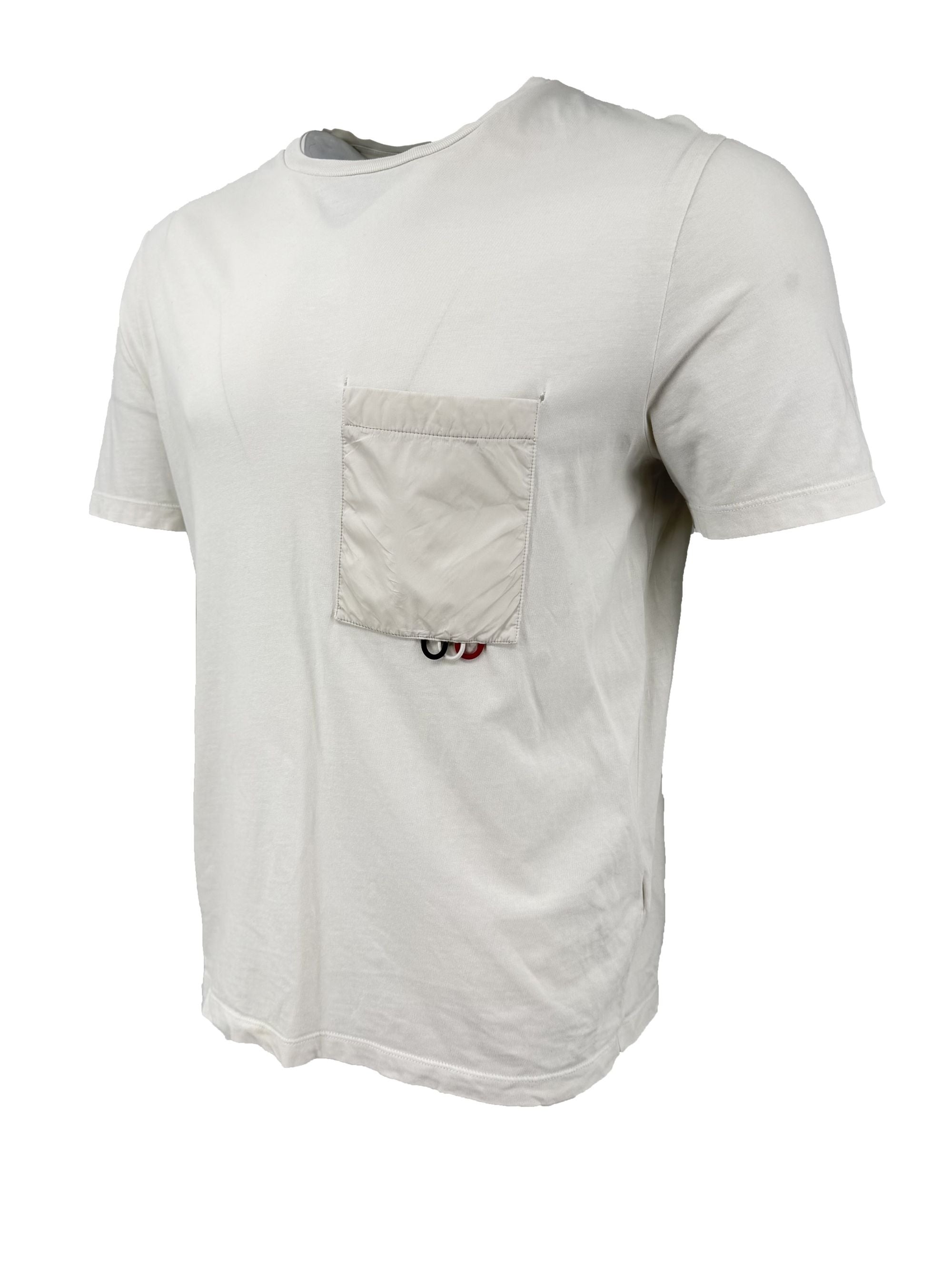 Moncler Pocket Detail T-Shirt - White Moncler