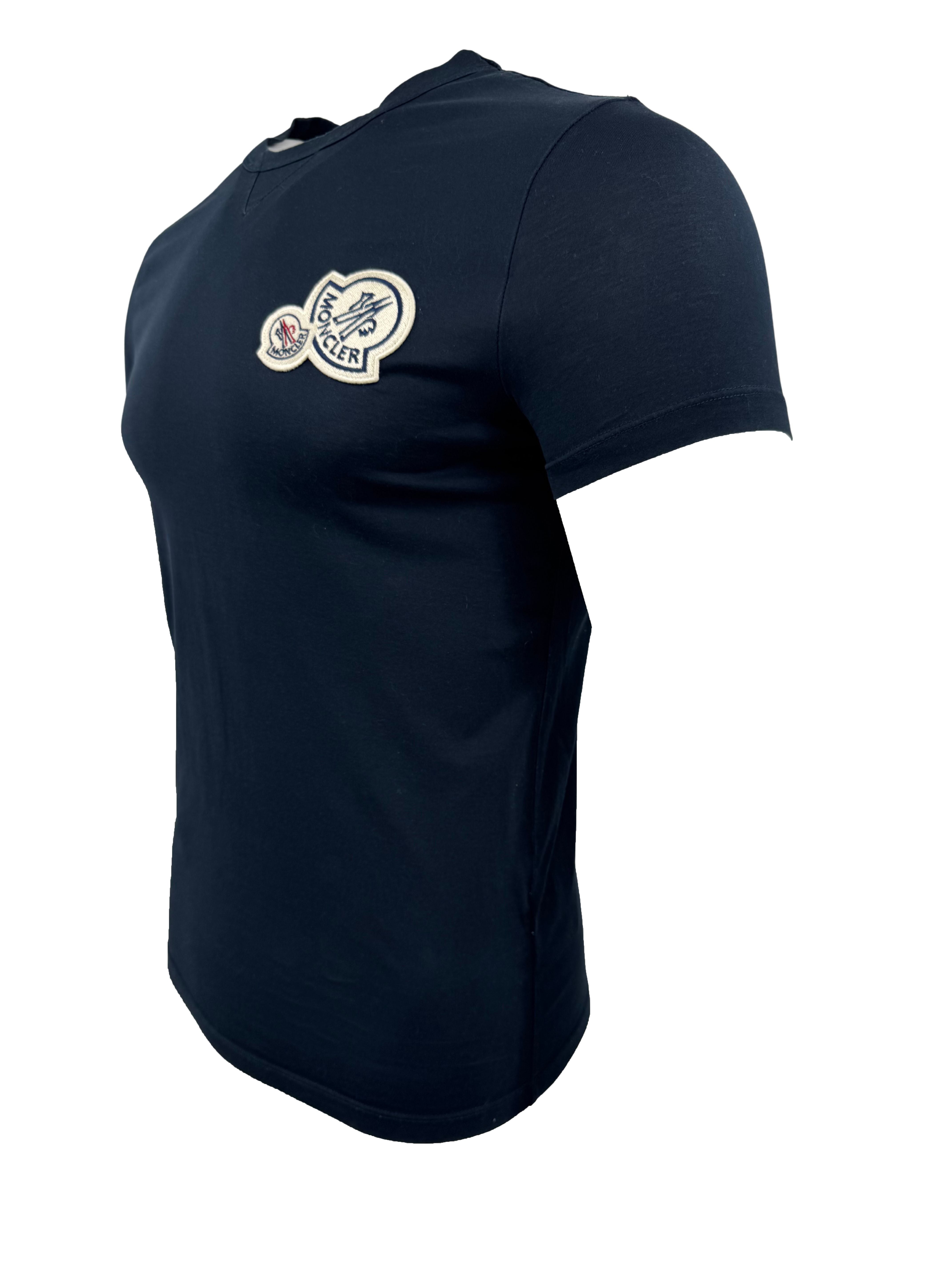 Moncler Badge T-Shirt - Navy Moncler
