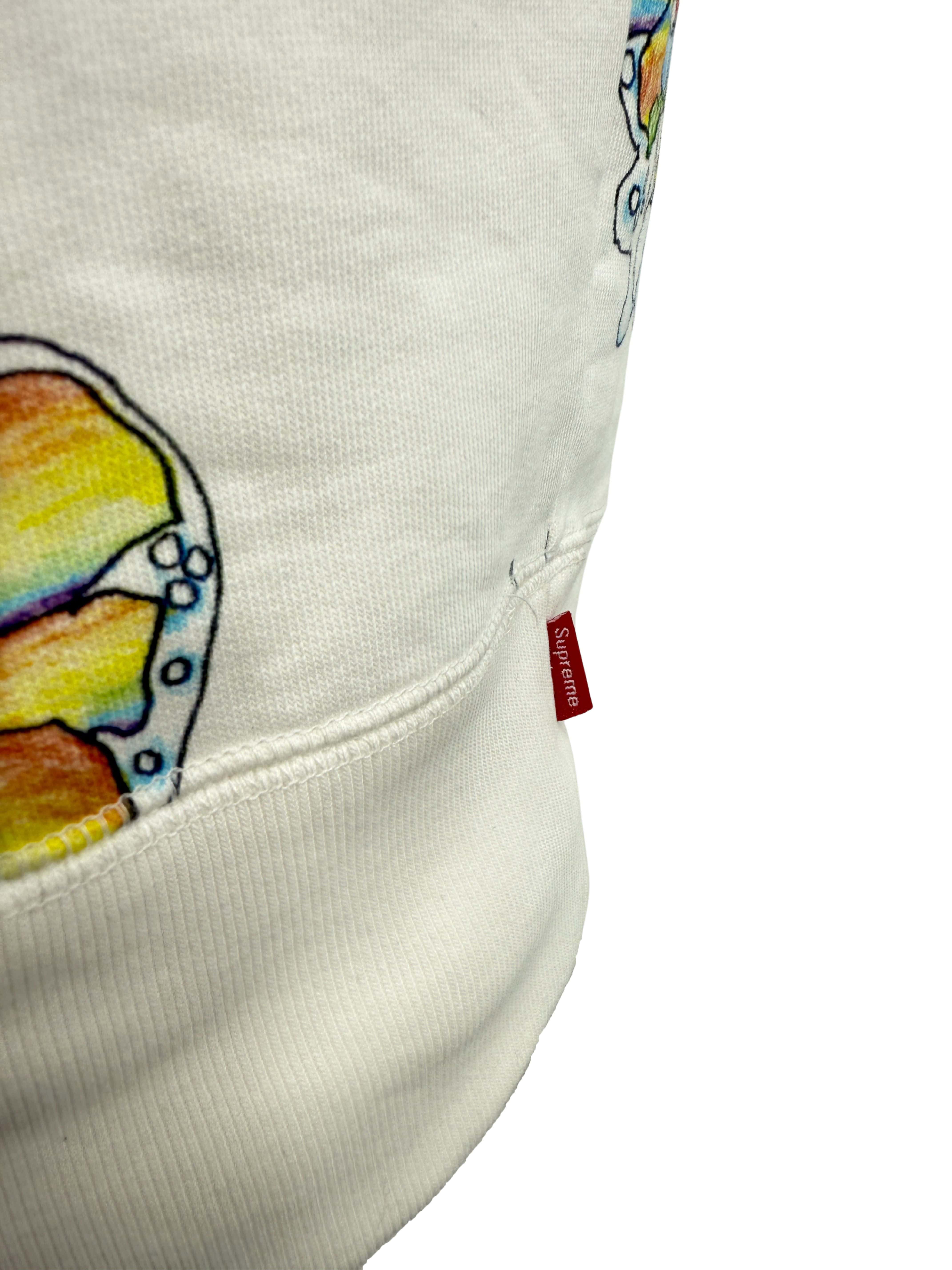 Supreme Gonz Butterfly Hoodie - White