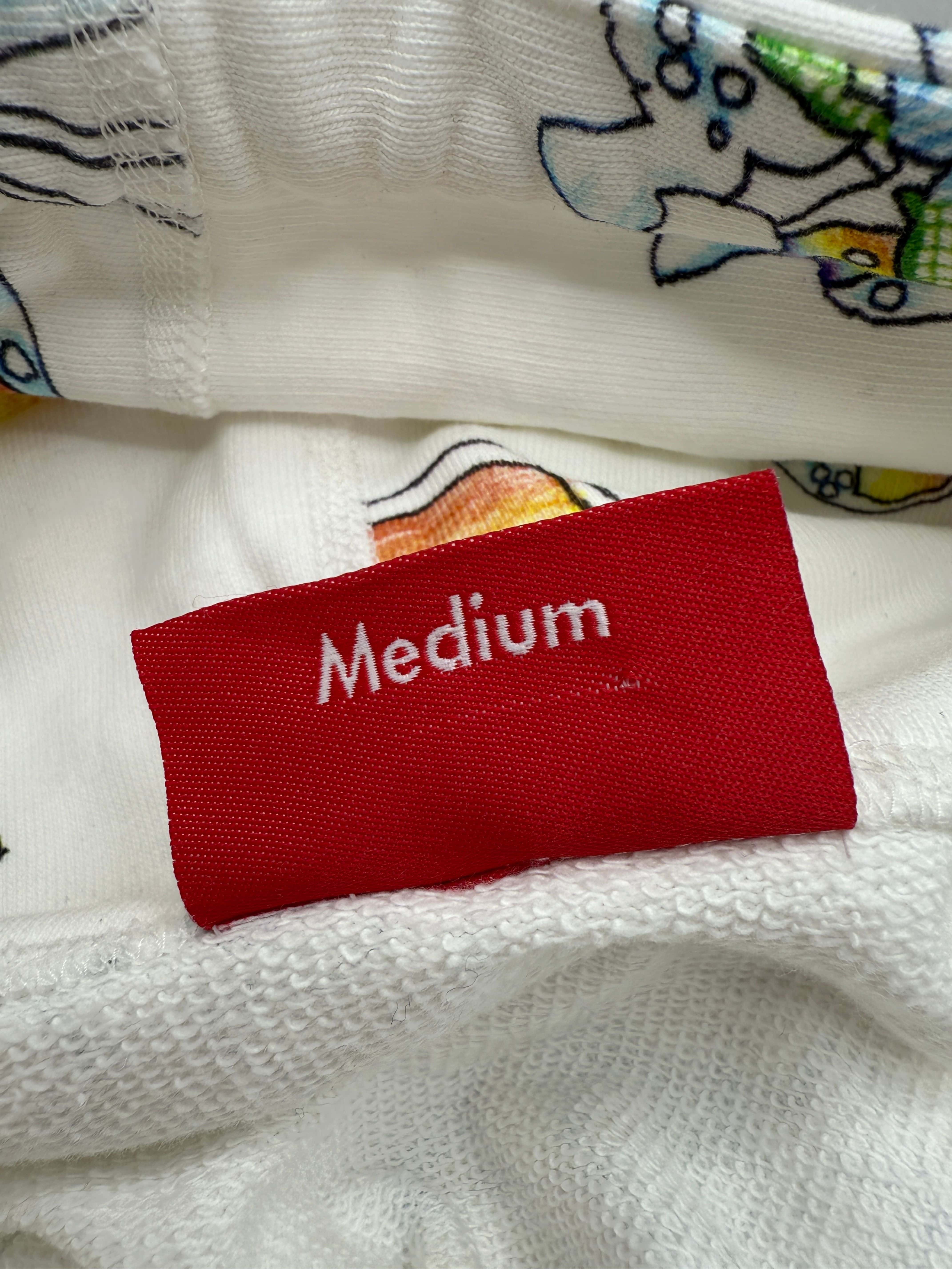 Supreme Gonz Butterfly Hoodie - White