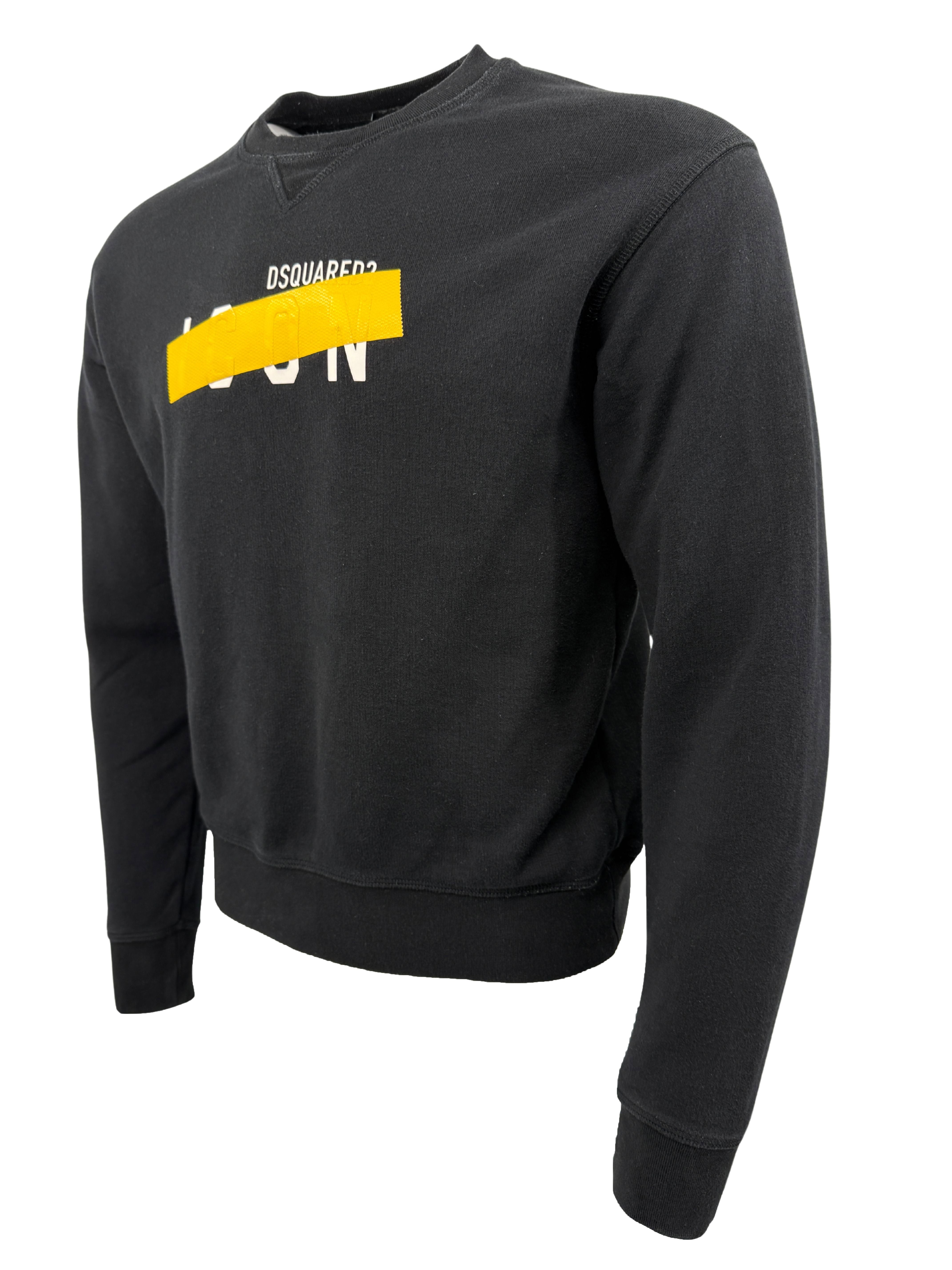 Dsquared2 Icon Print Sweatshirt - Black Dsquared2