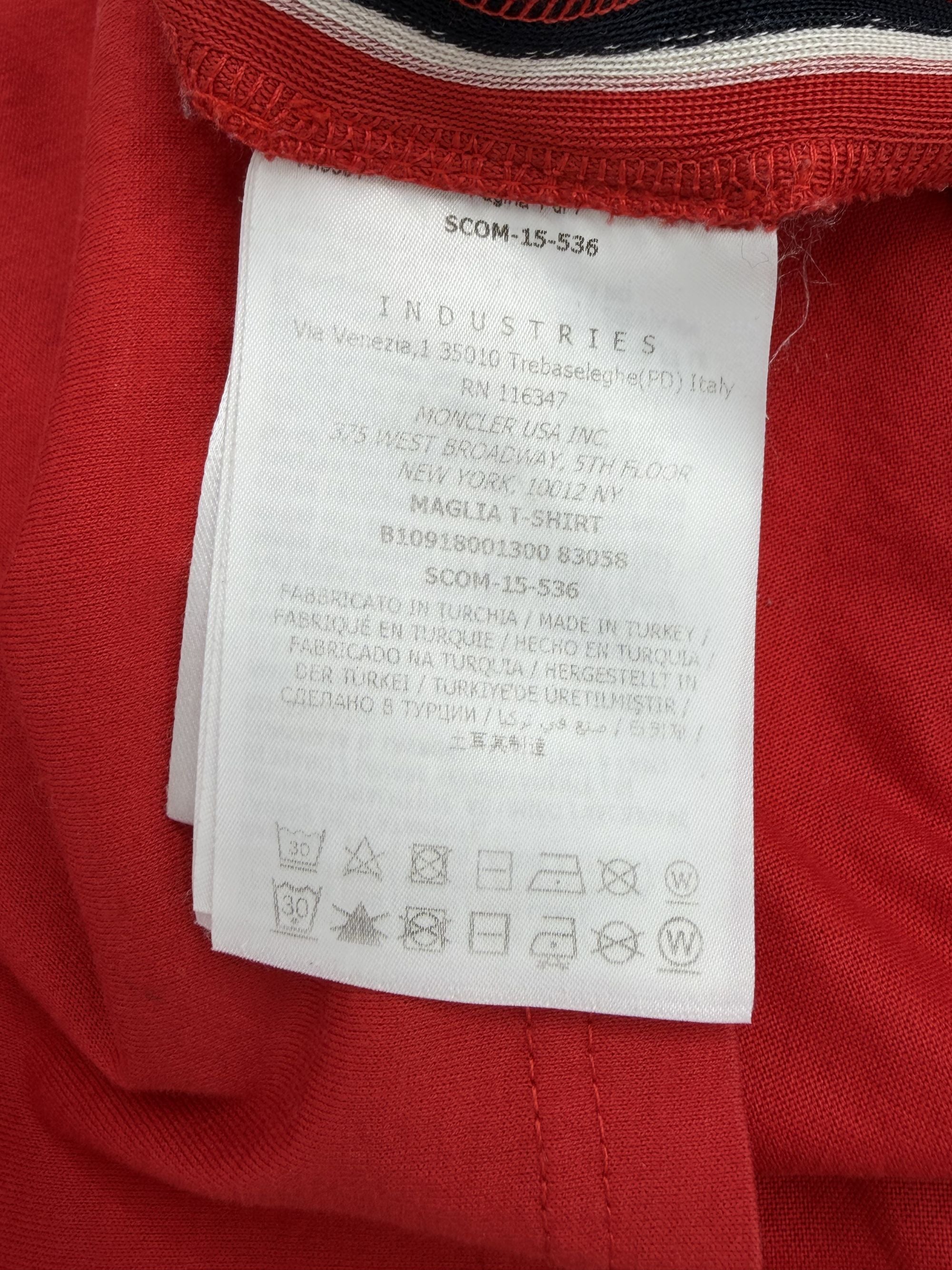 Moncler Badge T-Shirt - Red