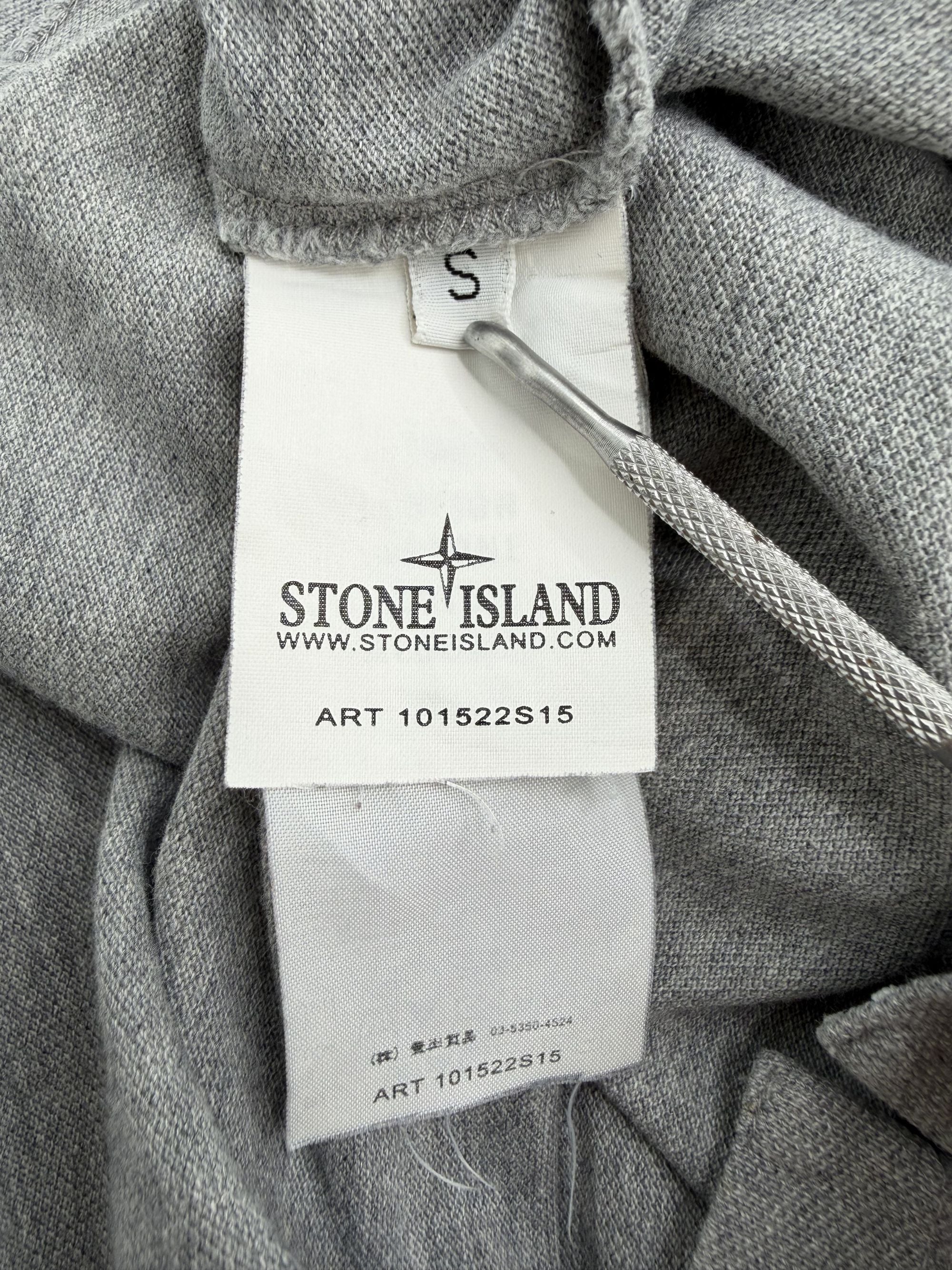Stone Island Badge Polo - Grey
