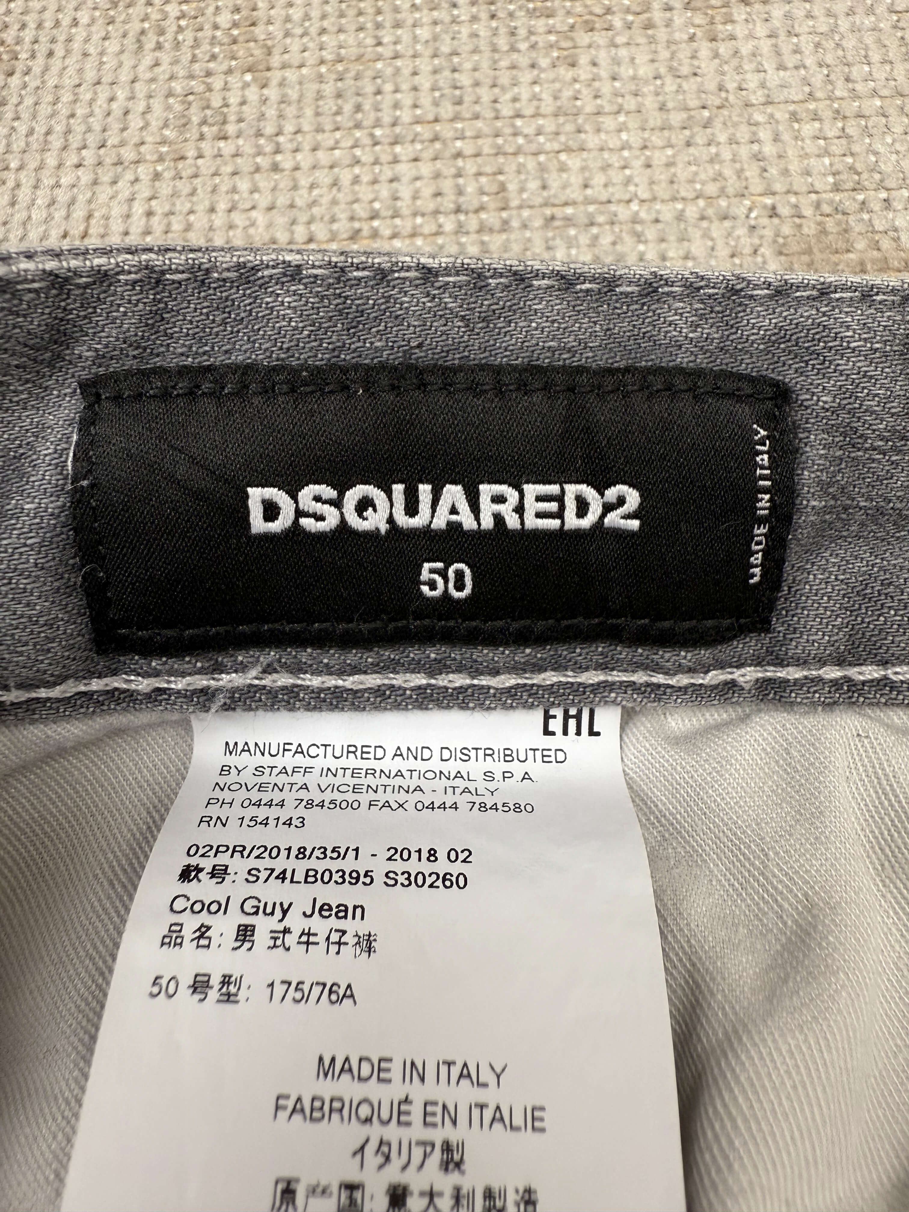 Dsquared2 Cool Guy Jean - Grey Denim Dsquared2