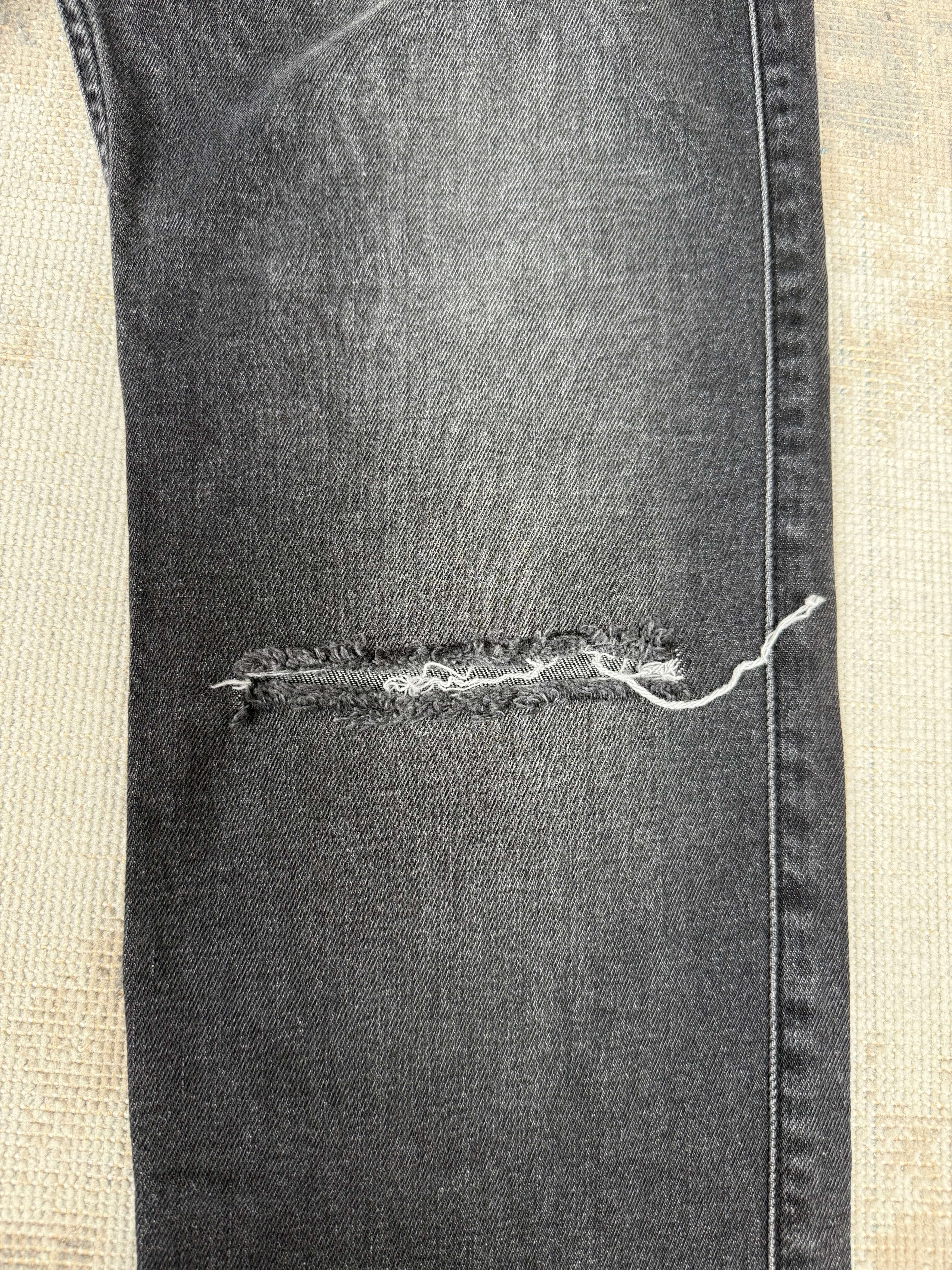 Givenchy Printed Jeans - Dark Grey Denim Givenchy