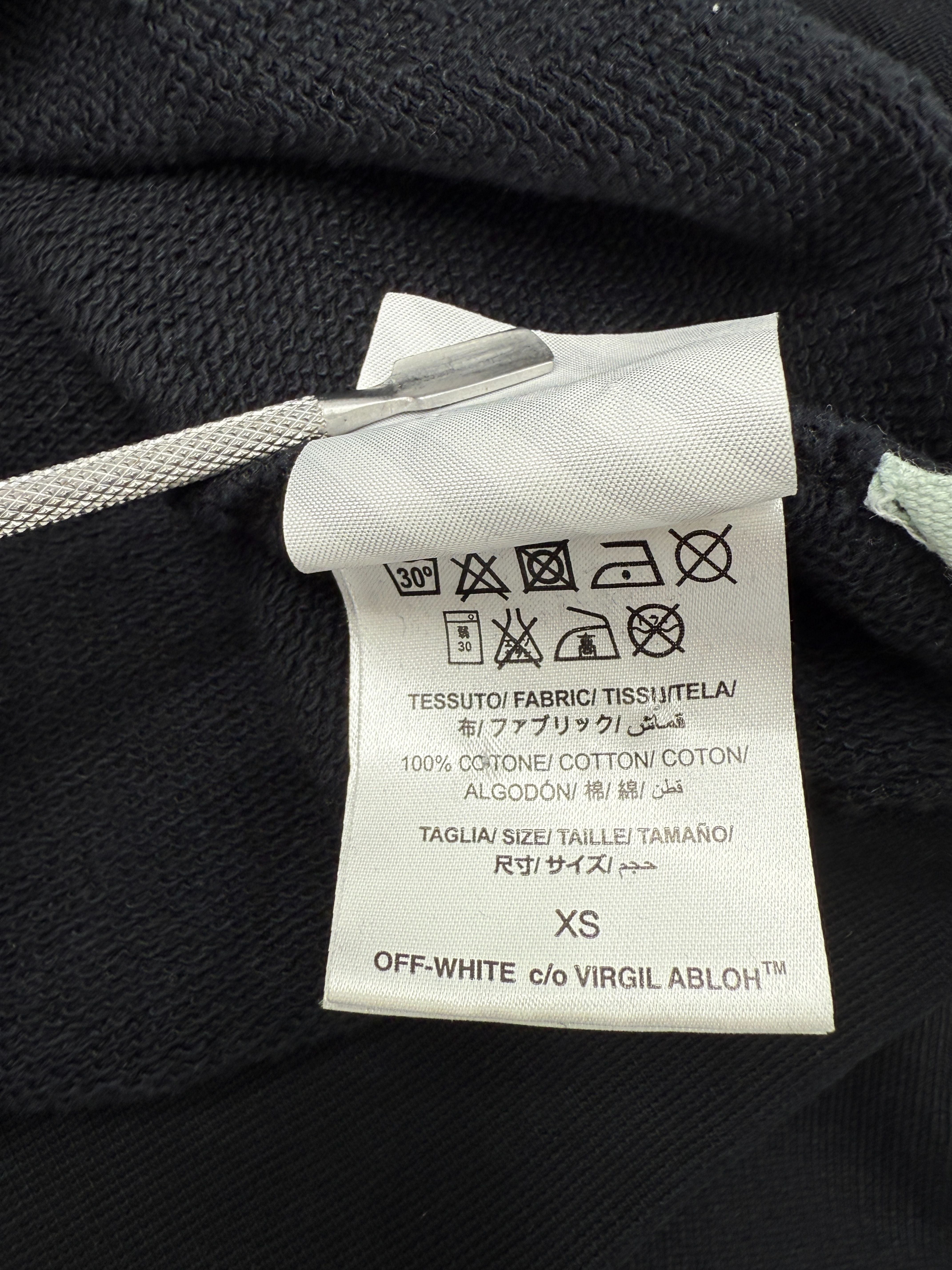 Off-White Caravaggio Mirror Mirror Hoodie - Black Off-White