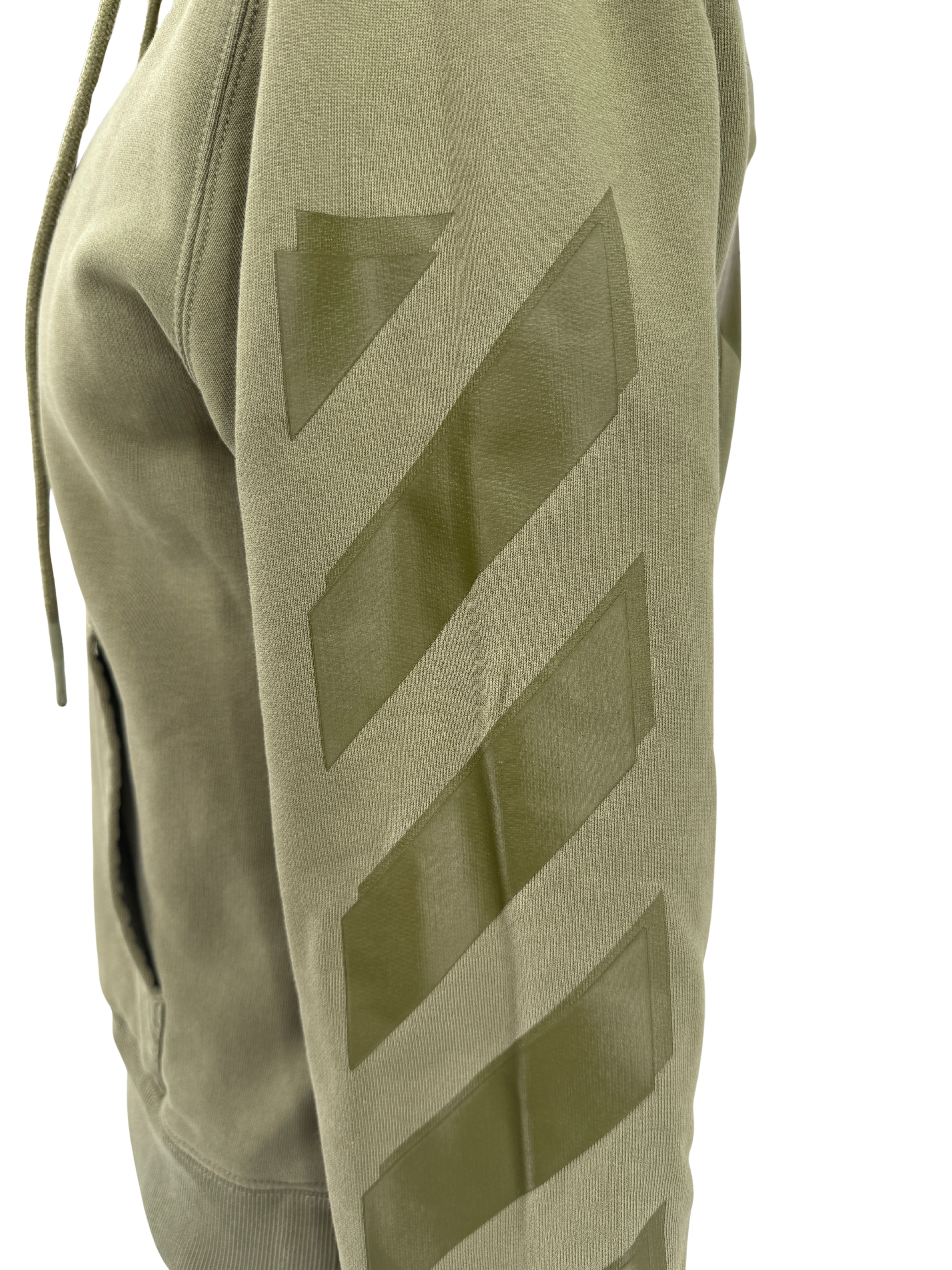 Off-White Arrows Hoodie - Khaki Off-White