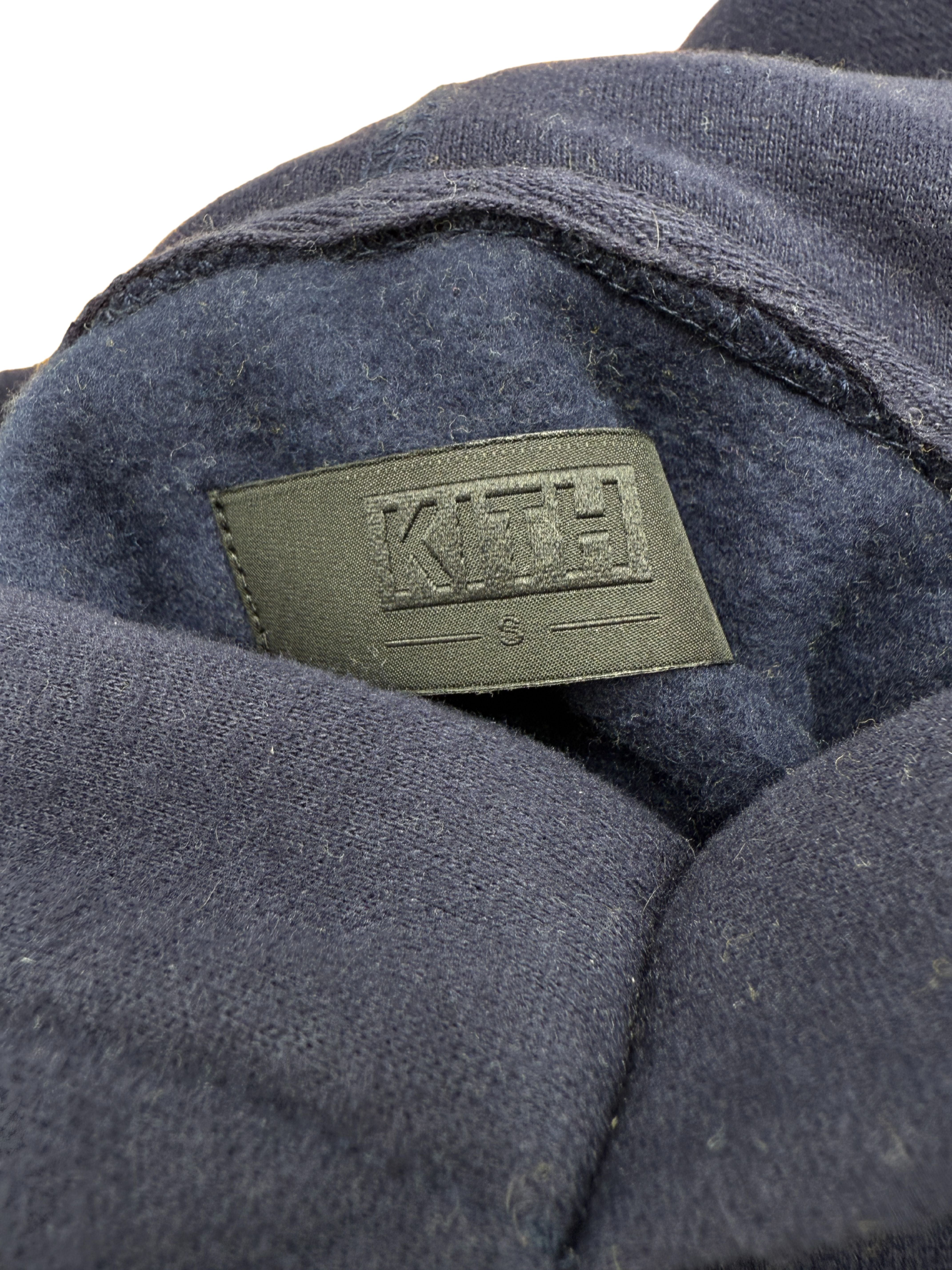 KITH Williams Striped Hoodie - Navy KITH