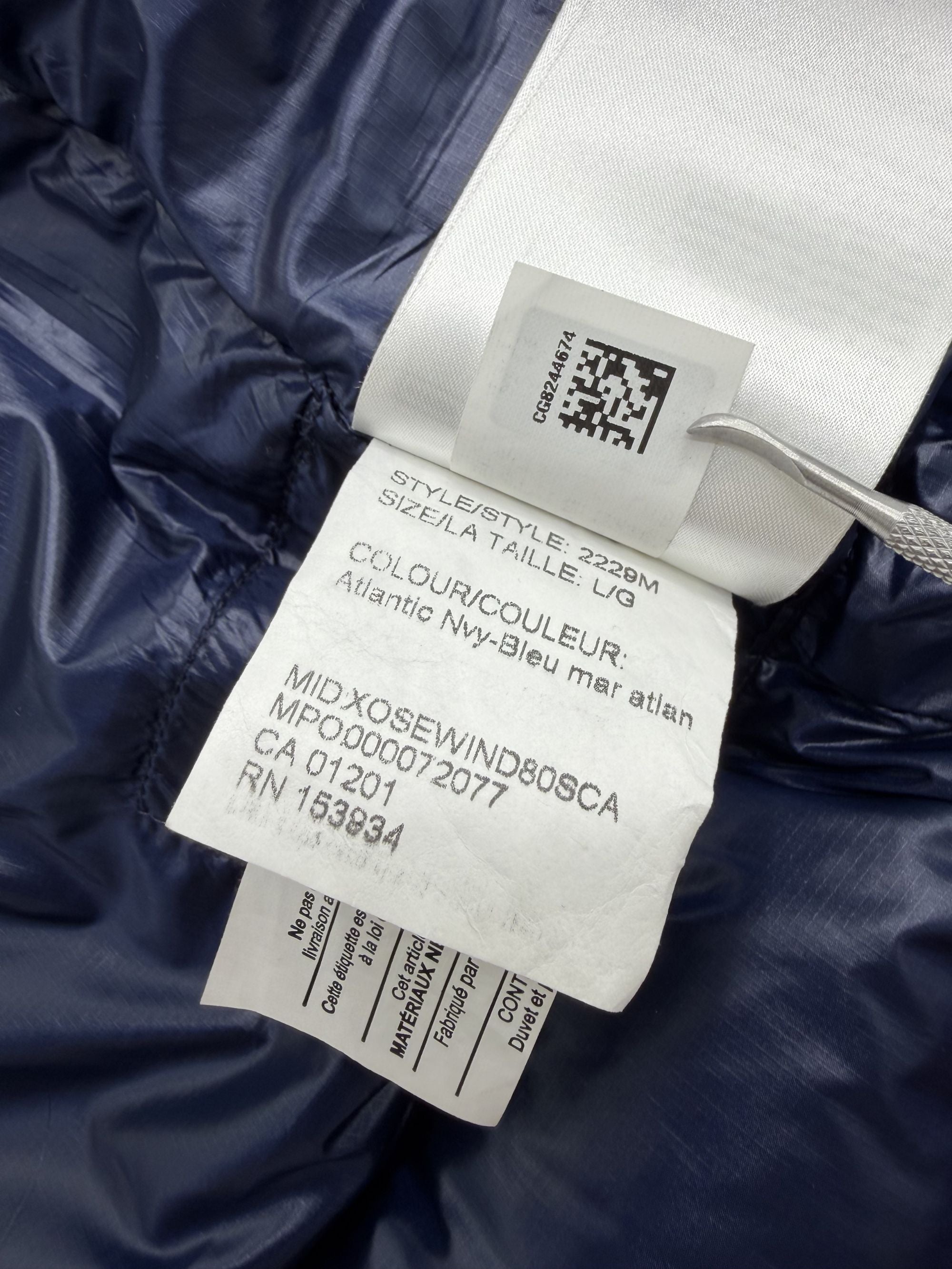 Canada Goose Crofton Padded Down Gilet - Navy