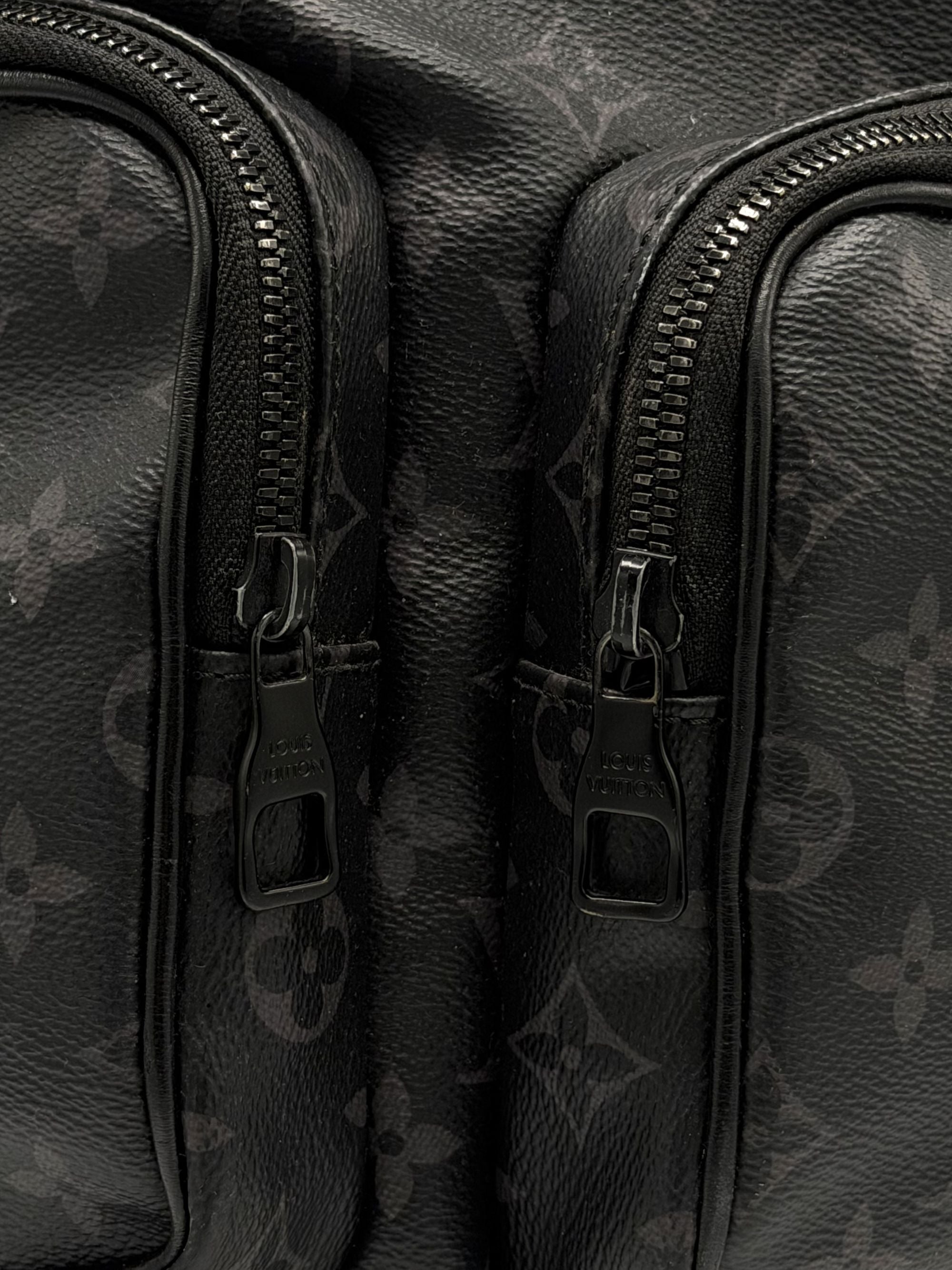 Louis Vuitton Monogram Trio Backpack - Black