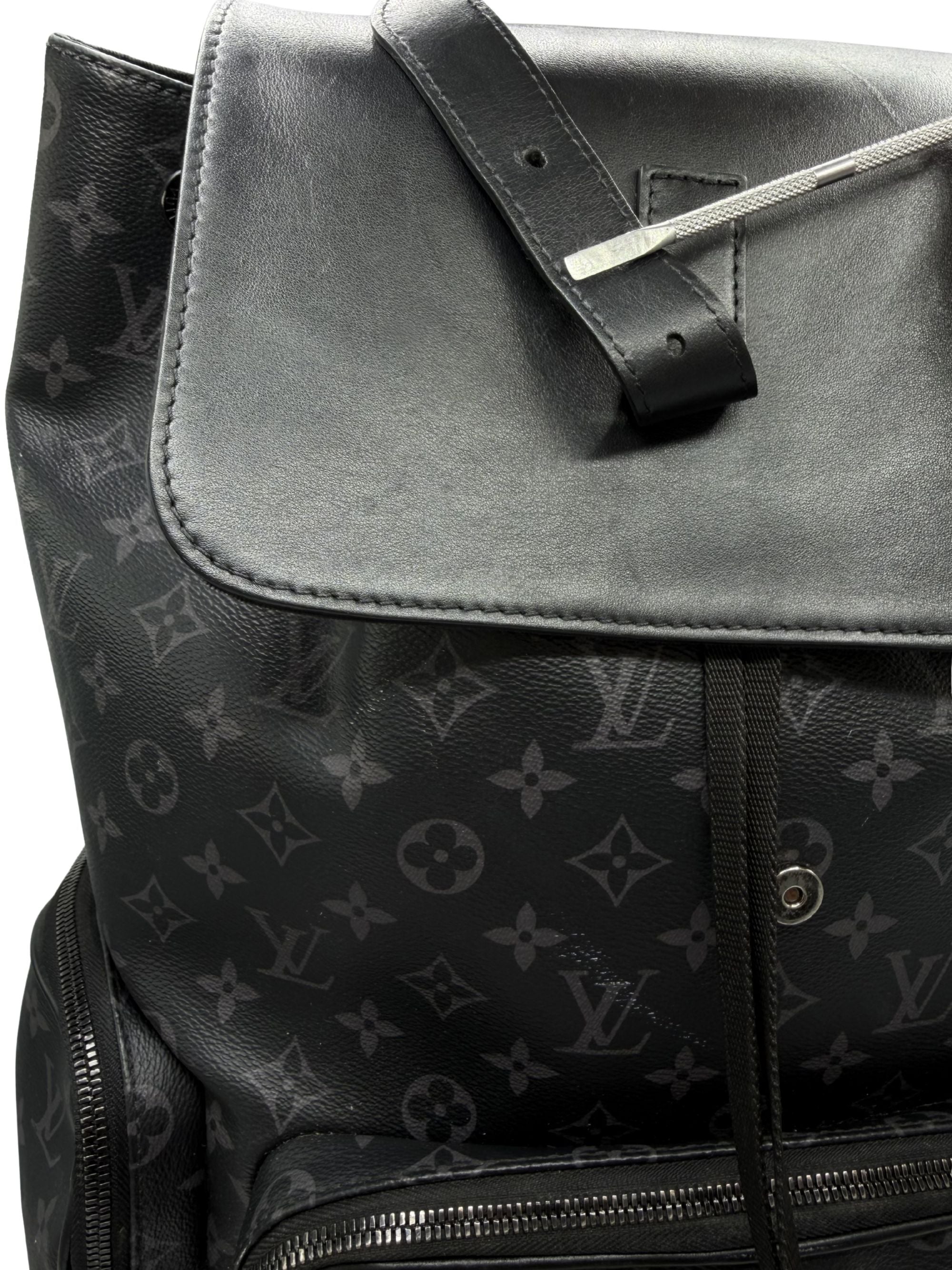 Louis Vuitton Monogram Trio Backpack - Black