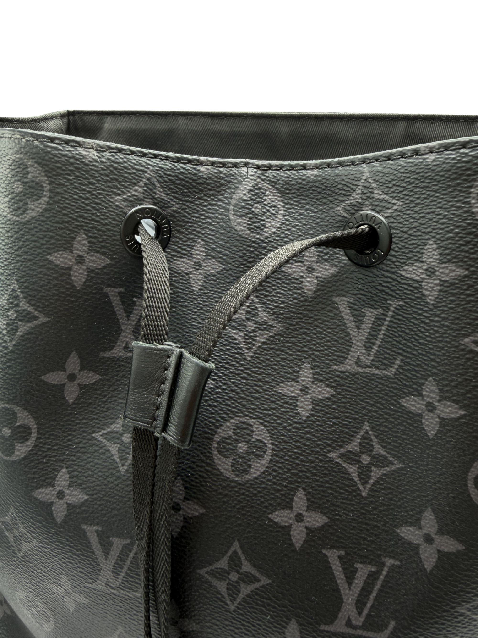 Louis Vuitton Monogram Trio Backpack - Black