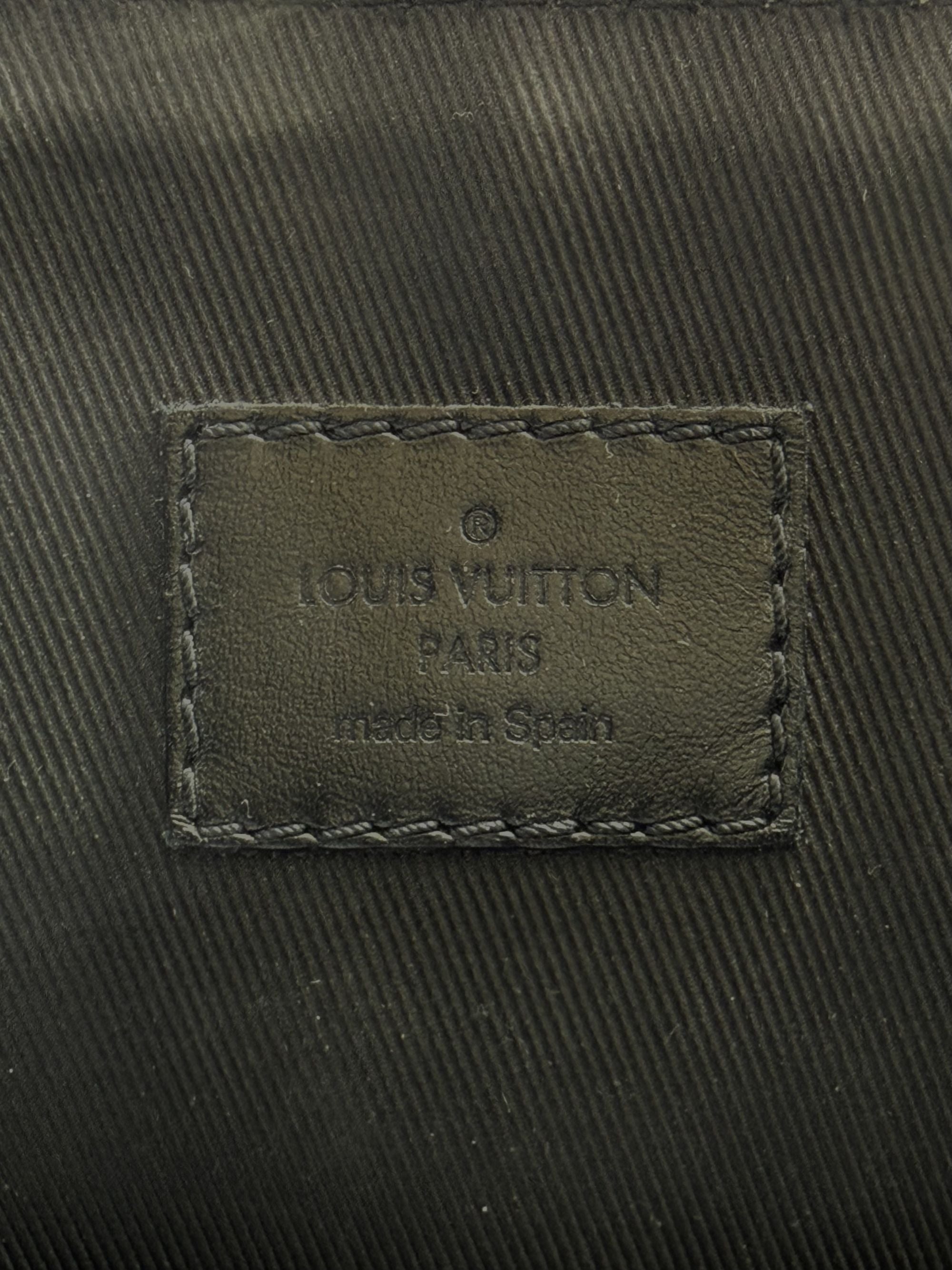 Louis Vuitton Monogram Trio Backpack - Black