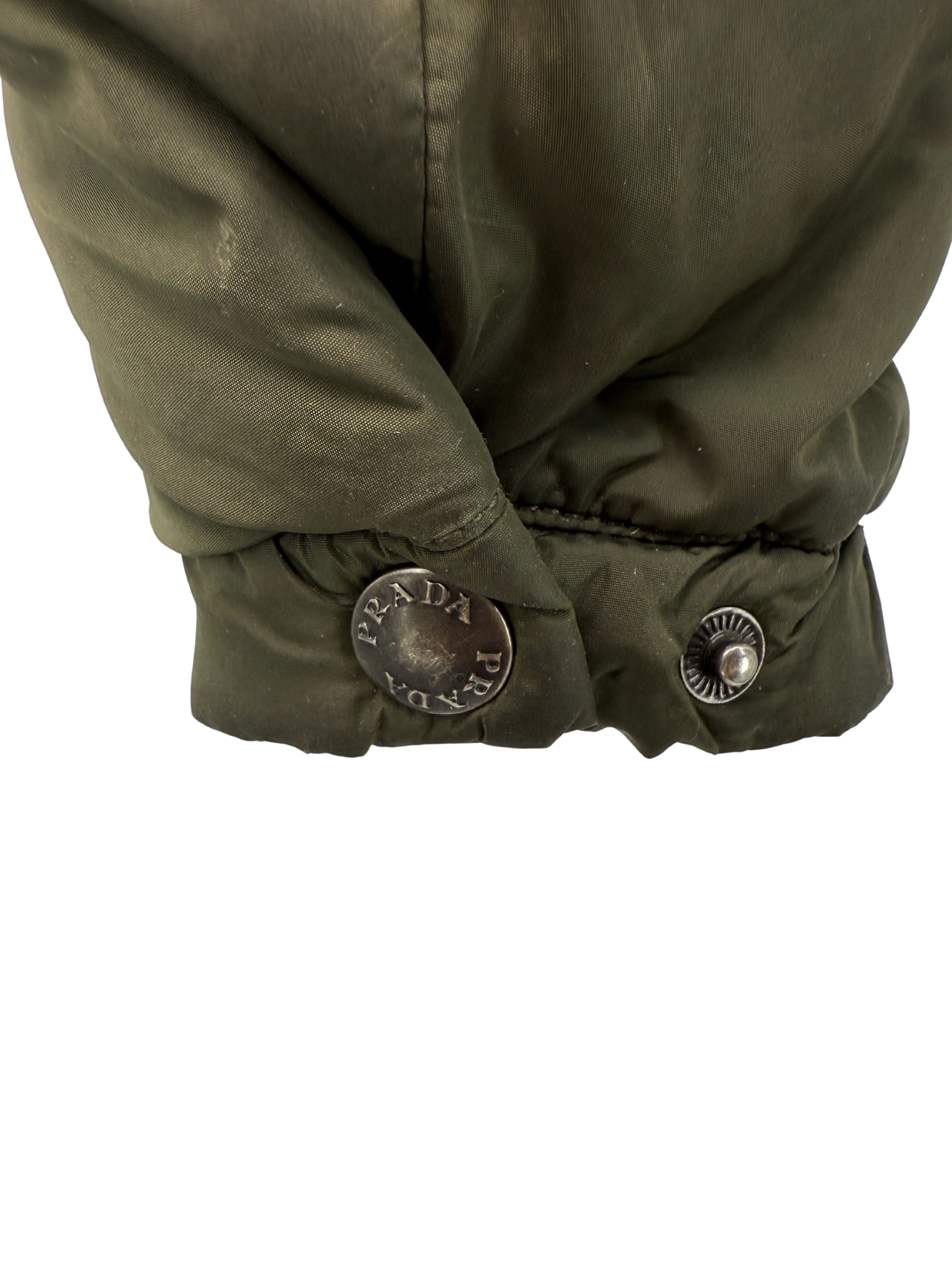 Prada Sport Down Jacket - Khaki