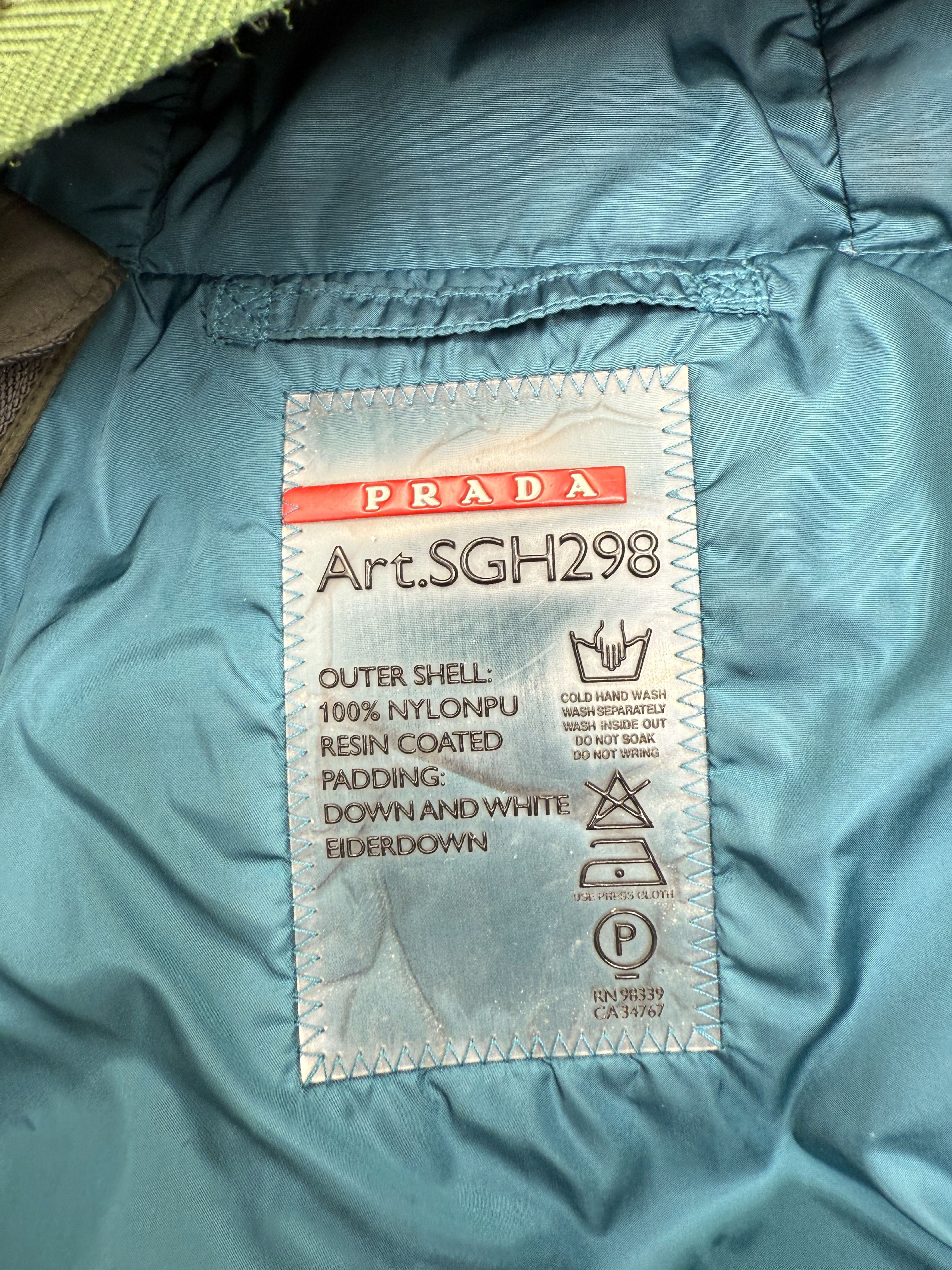 Prada Sport Down Jacket - Khaki