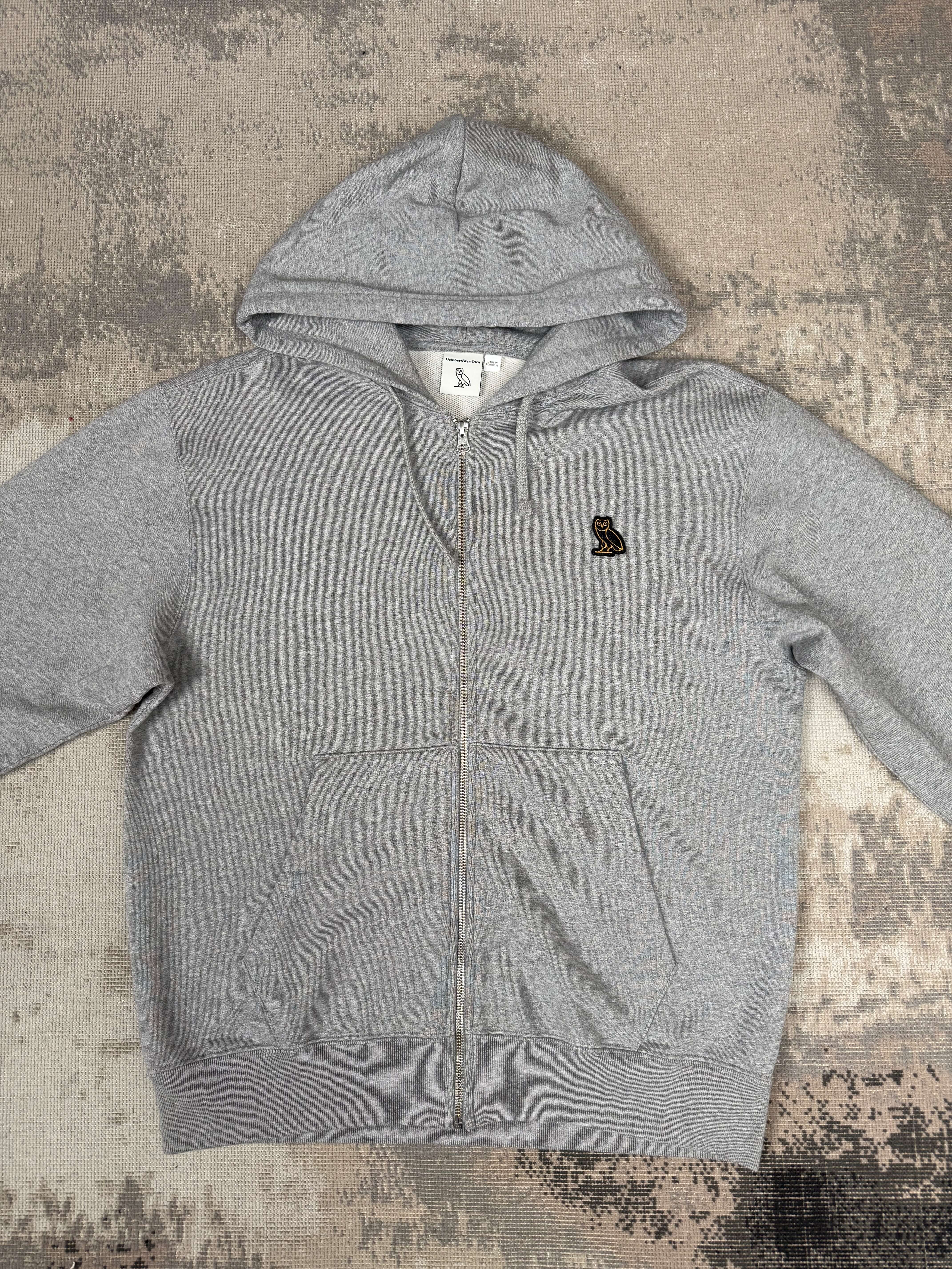 October's Very Own - OVO Zip-Up Hoodie - Grey (Unused) October's Very Own